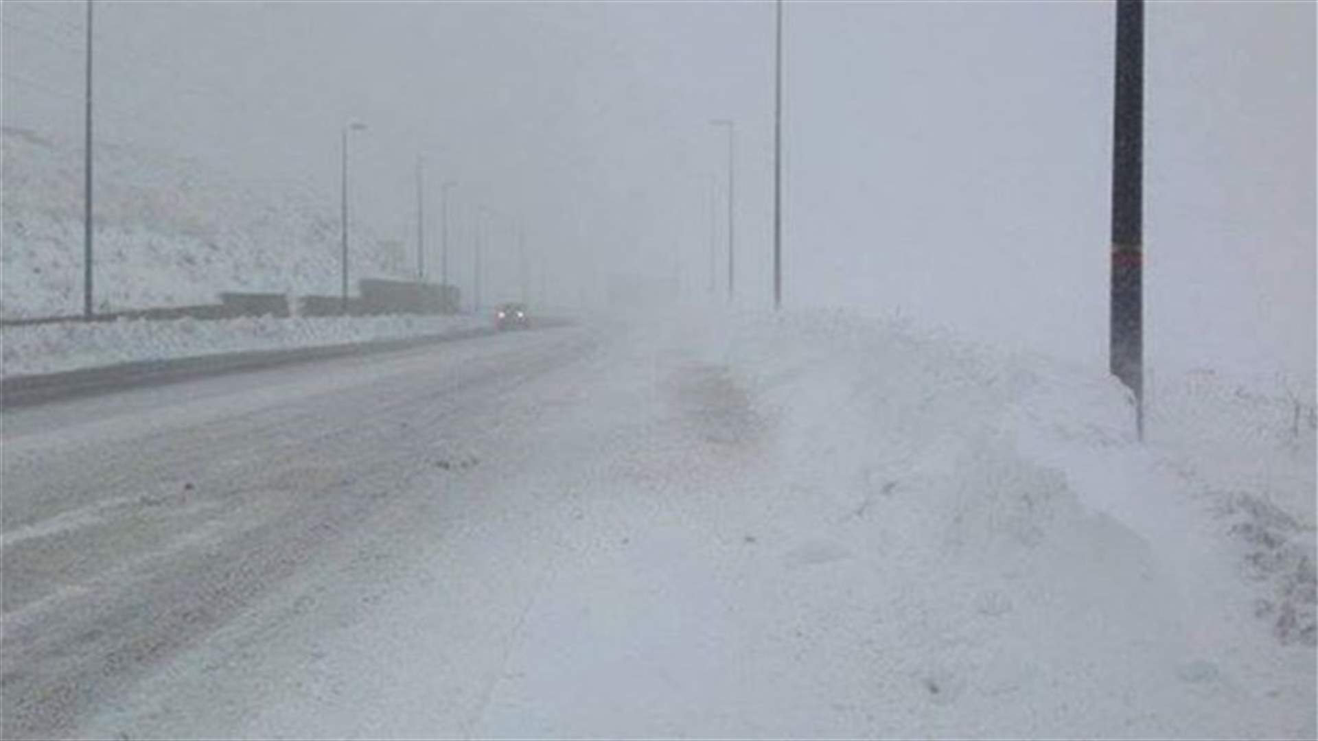 REPORT: Alexa storm blocks several roads in Lebanon, LAF rescues stranded citizens