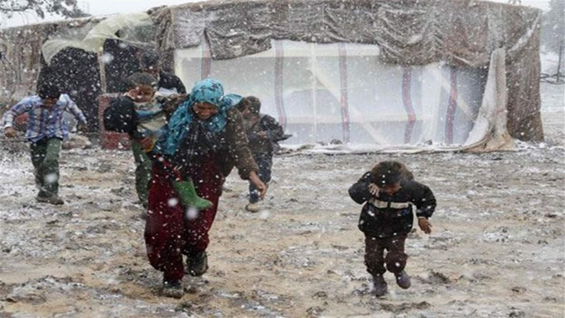 Winter storm "Alexa" chills the Middle East
