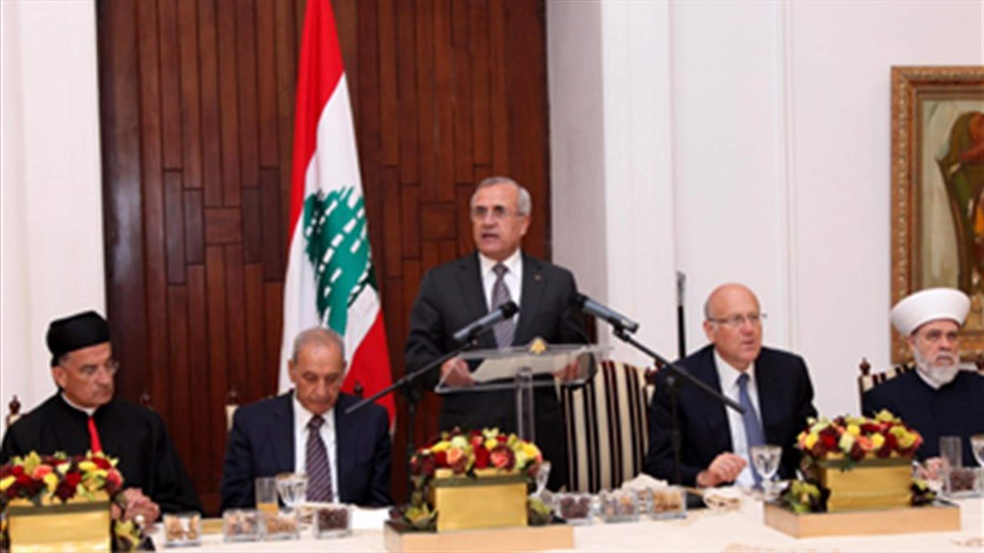 سليمان: المشاورات أظهرت الحاجة لمزيد من البحث بشأن الحوار