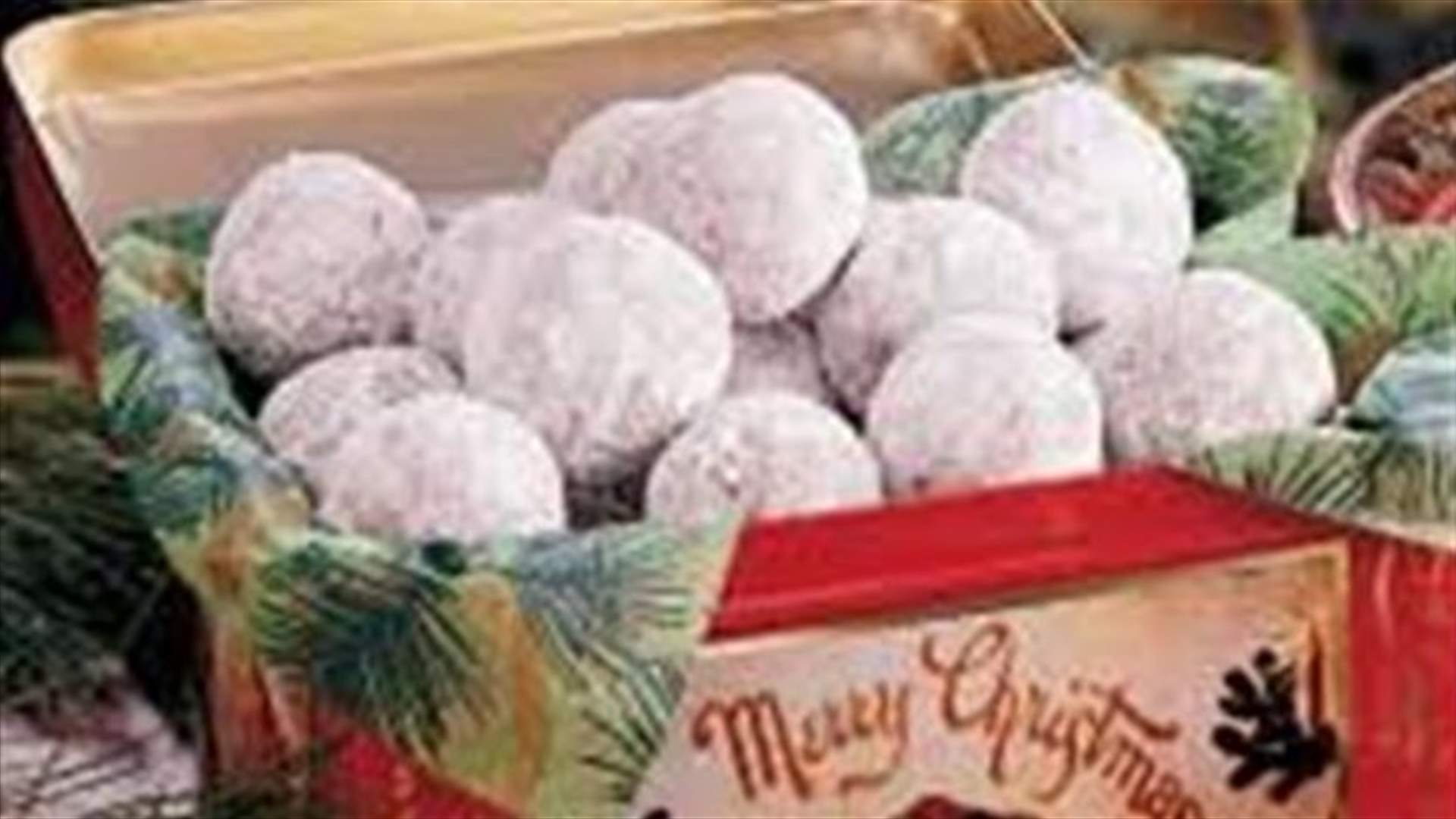 Christmas recipe: Almond snowballs