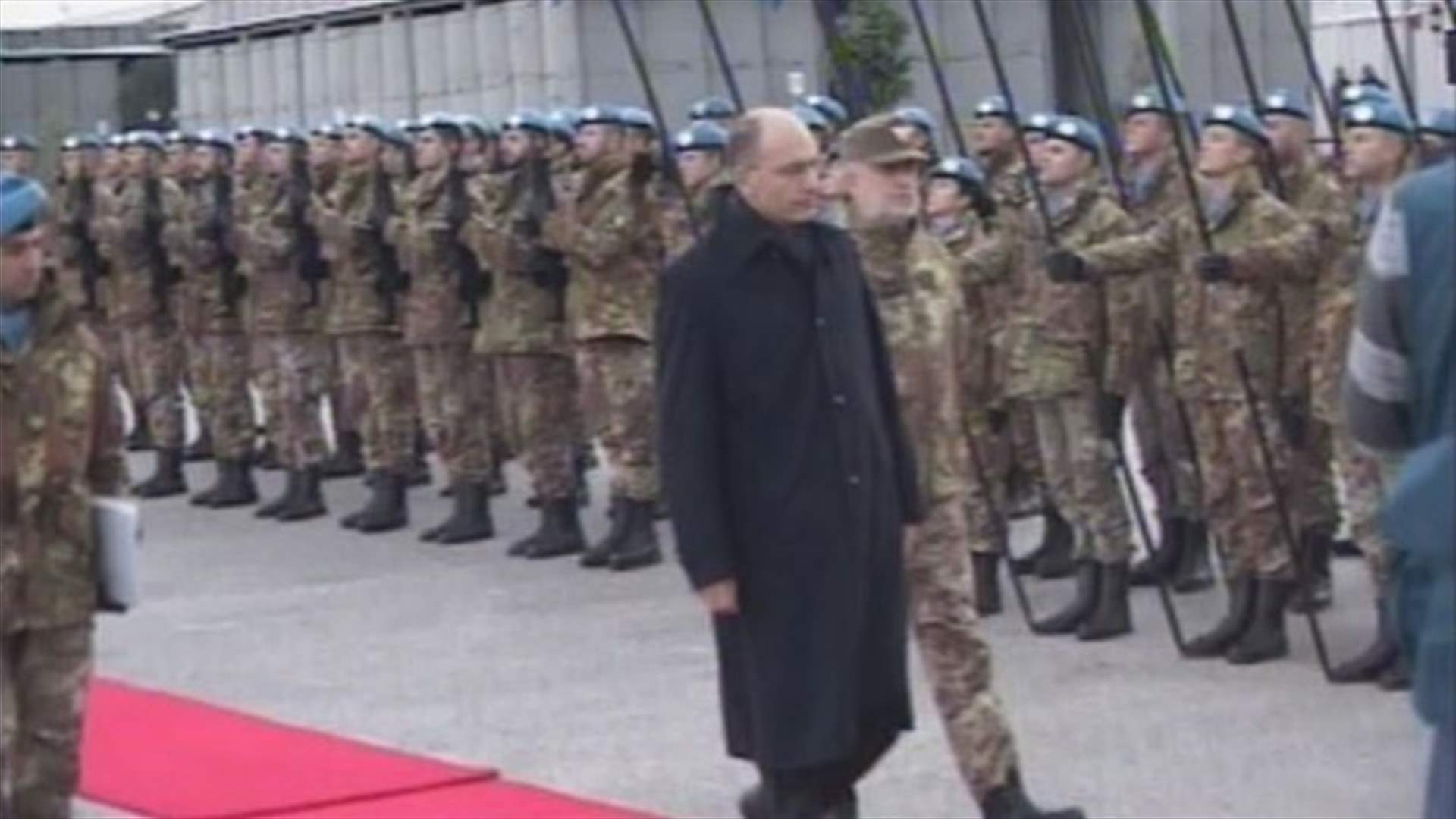 REPORT: Italian PM Letta visits Lebanese officials 
