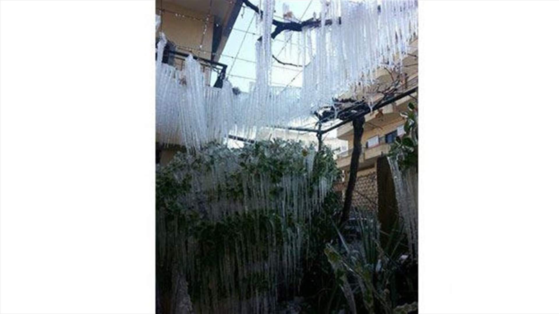 REPORT: Layers of ice form after the Alexa storm 