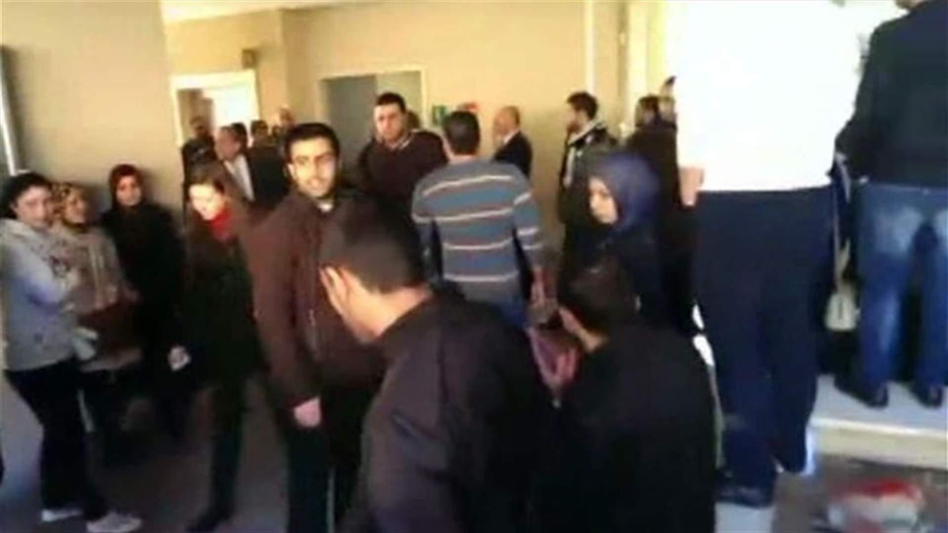 VIDEO: Dozens of Lebanese University students boycott Master 2 entrance exam