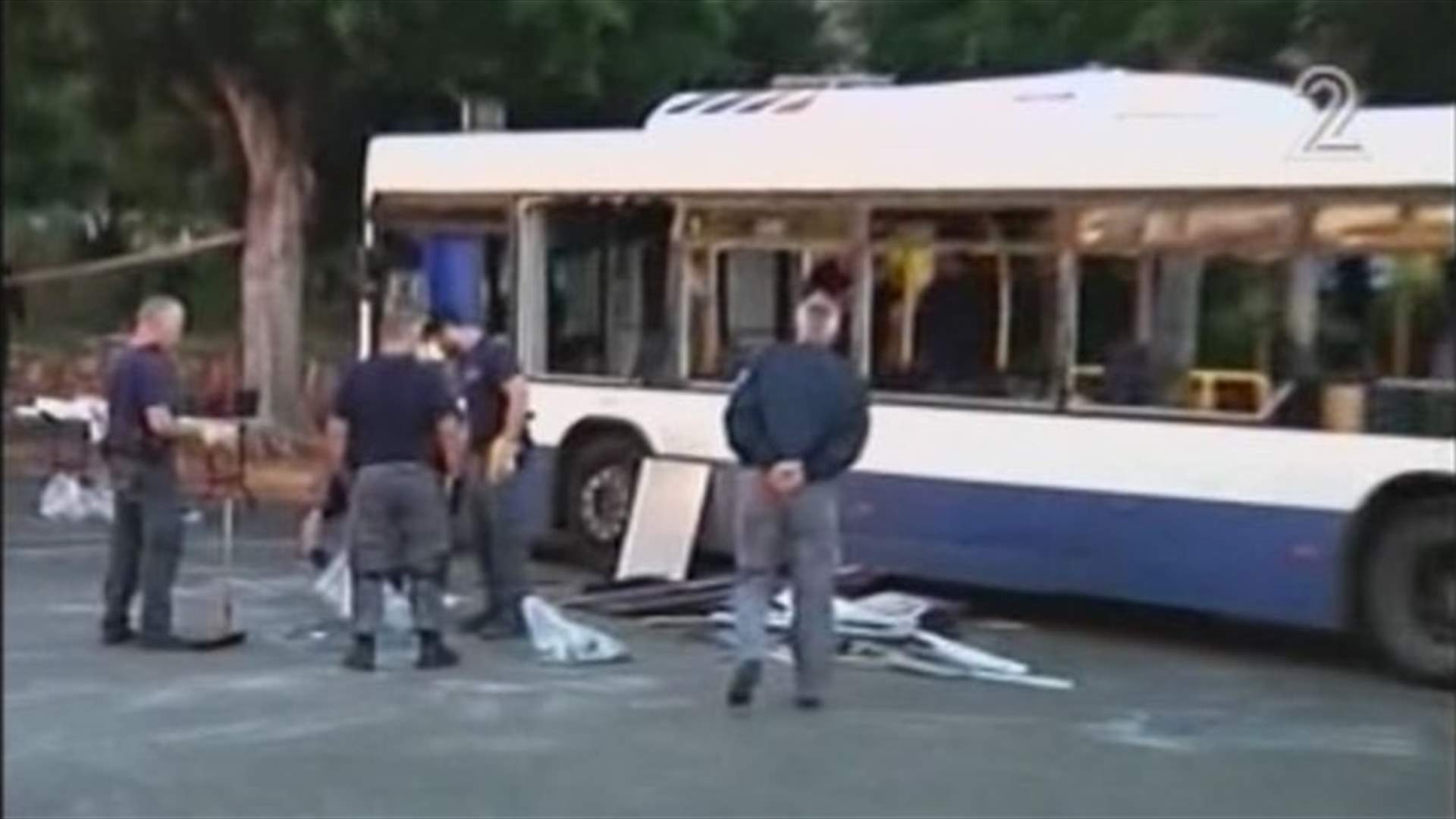 Israeli police: Bus blast near Tel Aviv is a “terrorist attack”