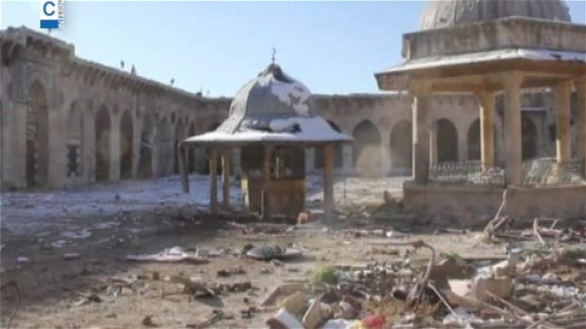 REPORT: One of Aleppo’s landmarks severely affected by war