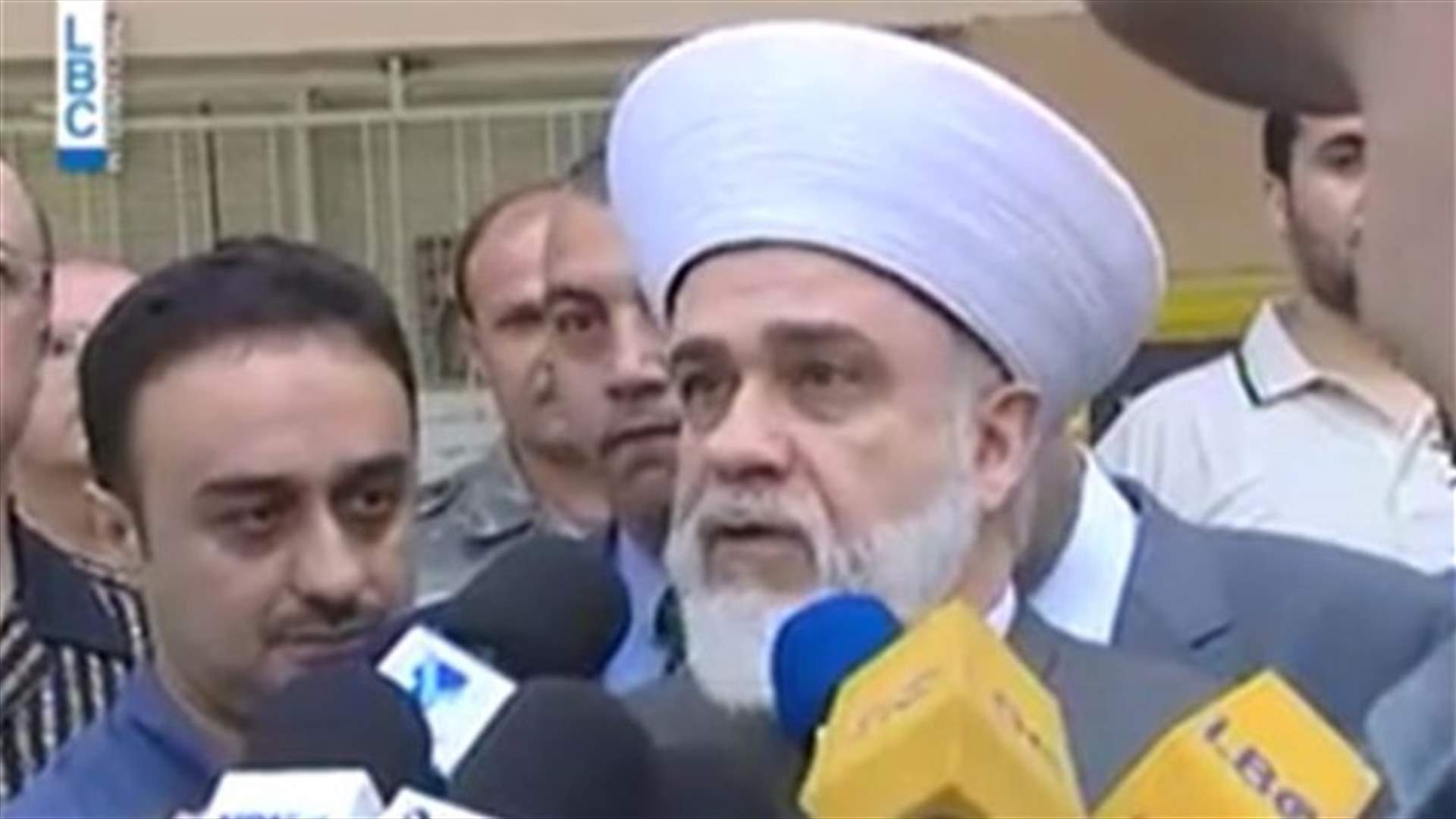 REPORT: Corruption accusations against Mufti Qabbani were behind Sunday’s events