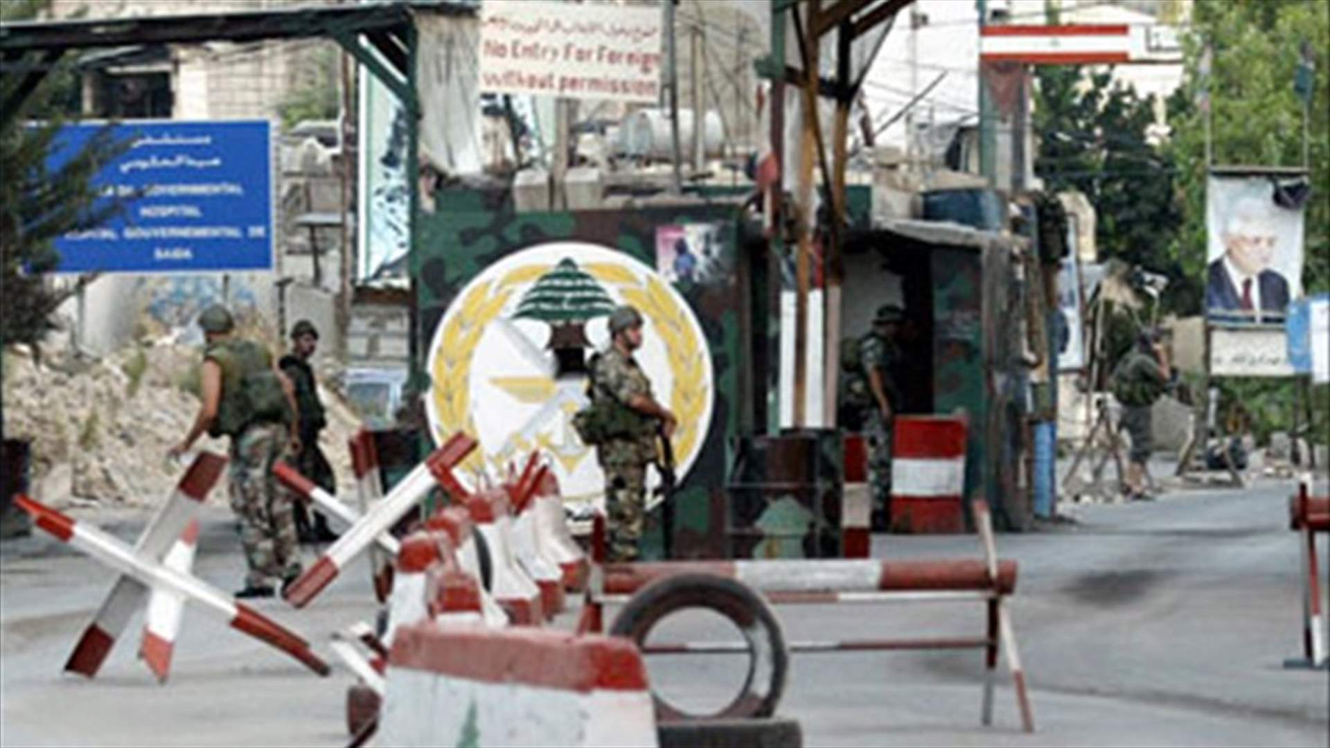 اطلاق نار بمخيم عين الحلوة اثر اصابة أحد عناصر جند الشام بالرصاص