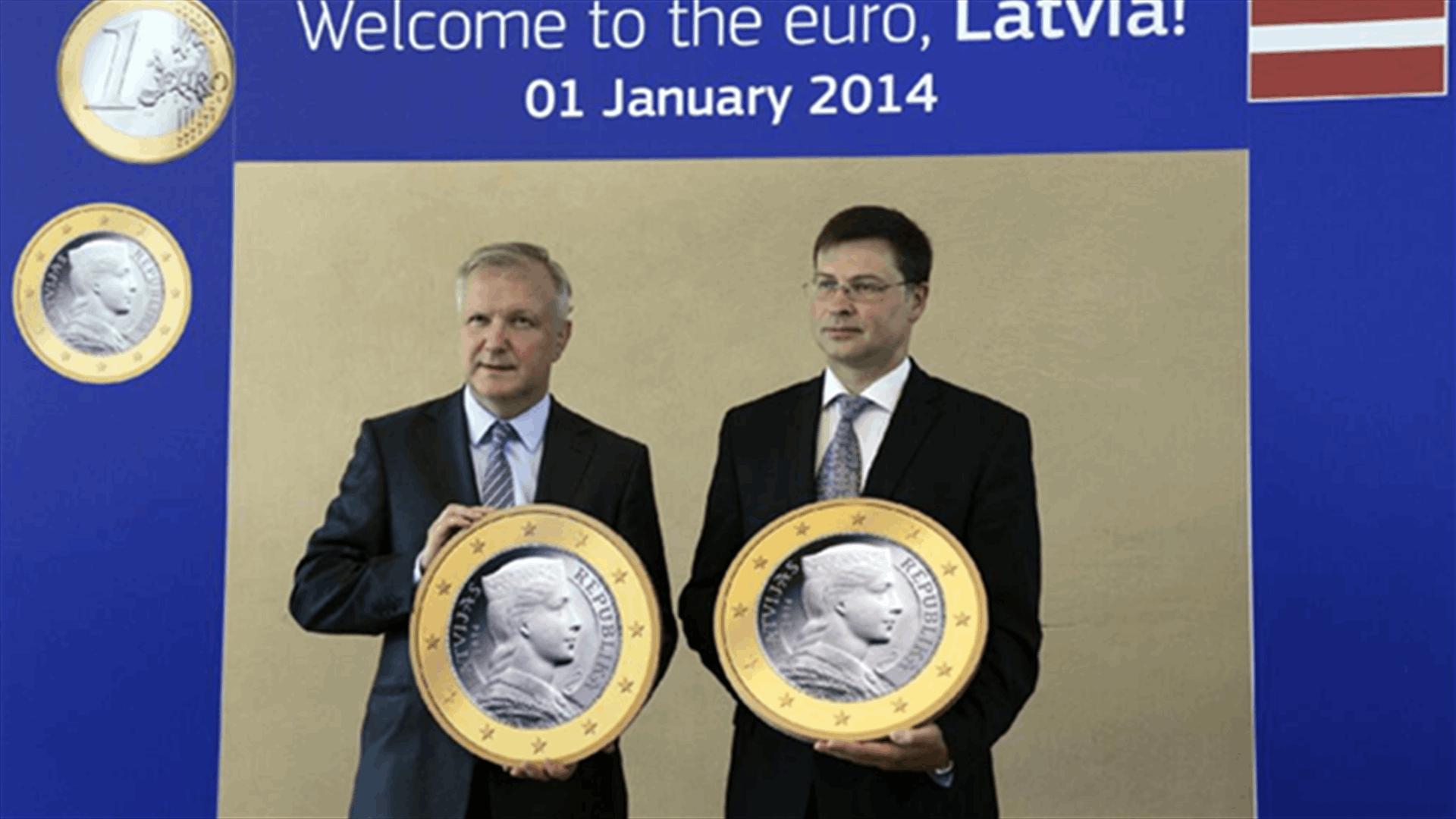 Latvia caps years of austerity with euro zone membership