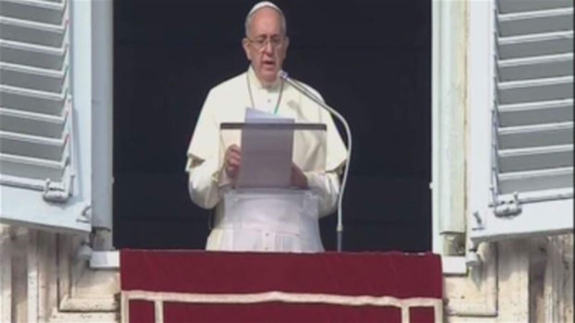 Stop the wars, pope says in New Year appeal