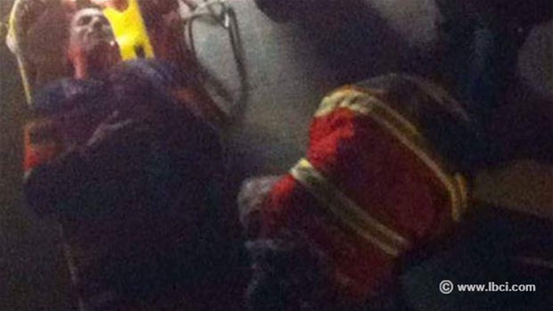 انتشال مصري سقط في نهر بيروت حيا