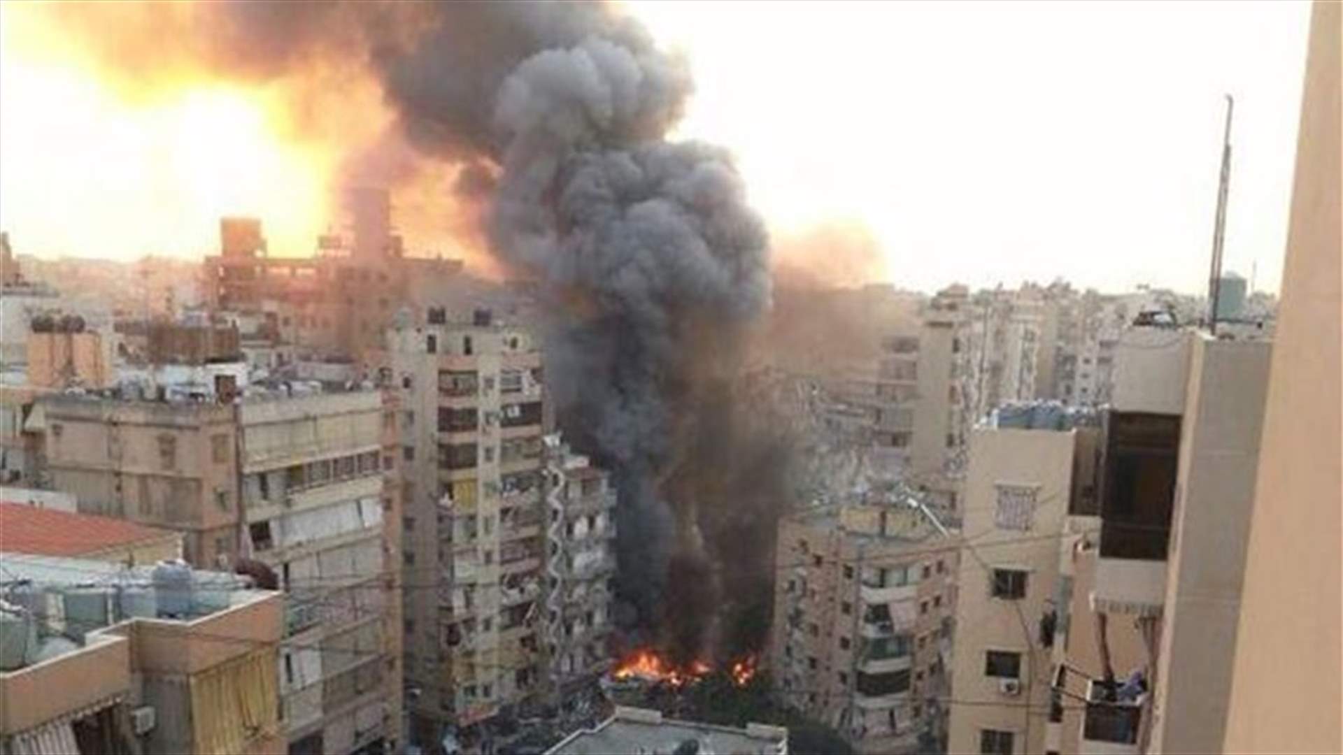 مواقف دولية ومحلية من انفجار حارة حريك