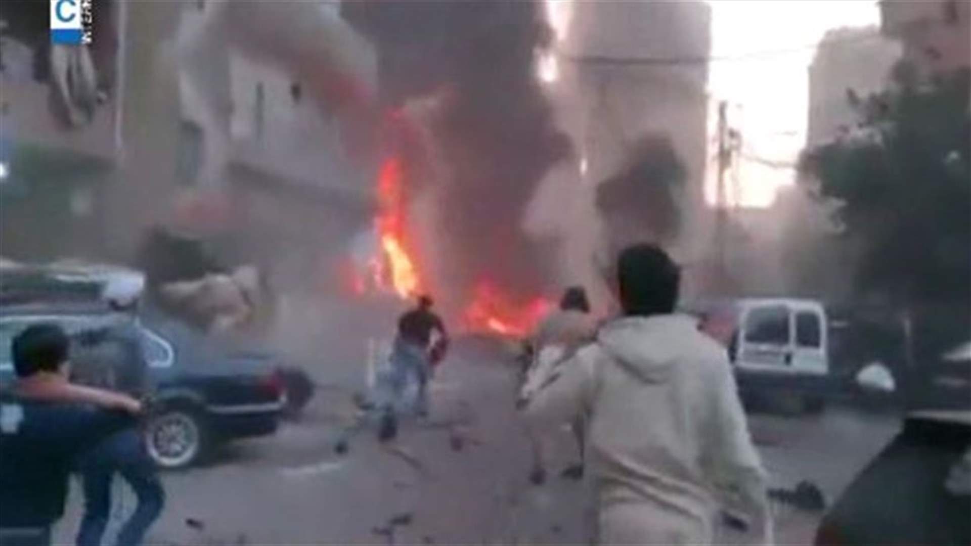 New video depicting Haret Hreik's explosion 