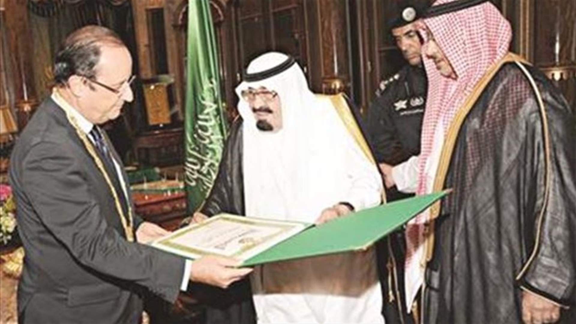 انتقاد أوروبي لـ"تفرّد" هولاند بـ"مكرمة" الرياض