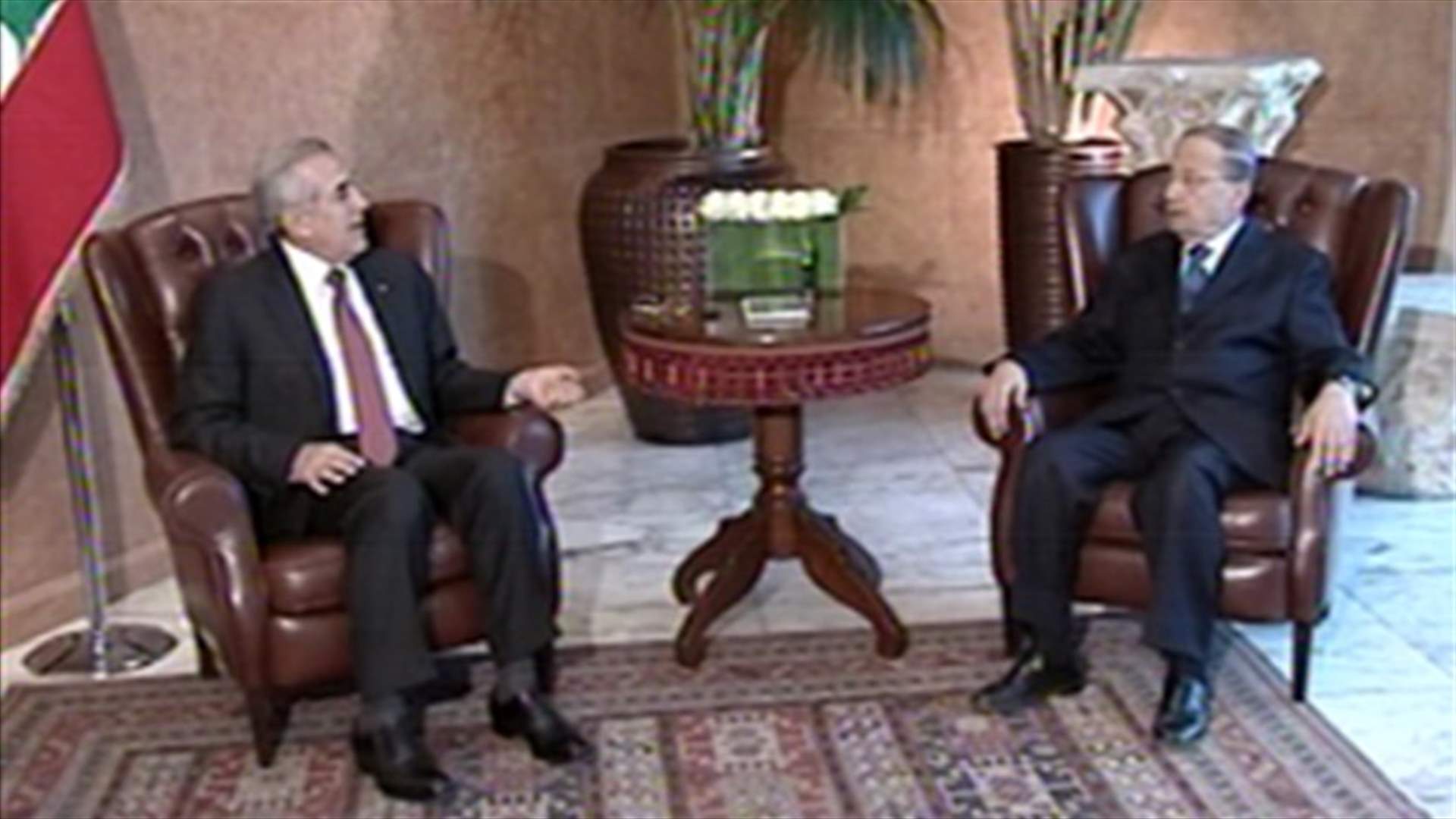 Sleiman and Aoun meet, discuss recent developments 