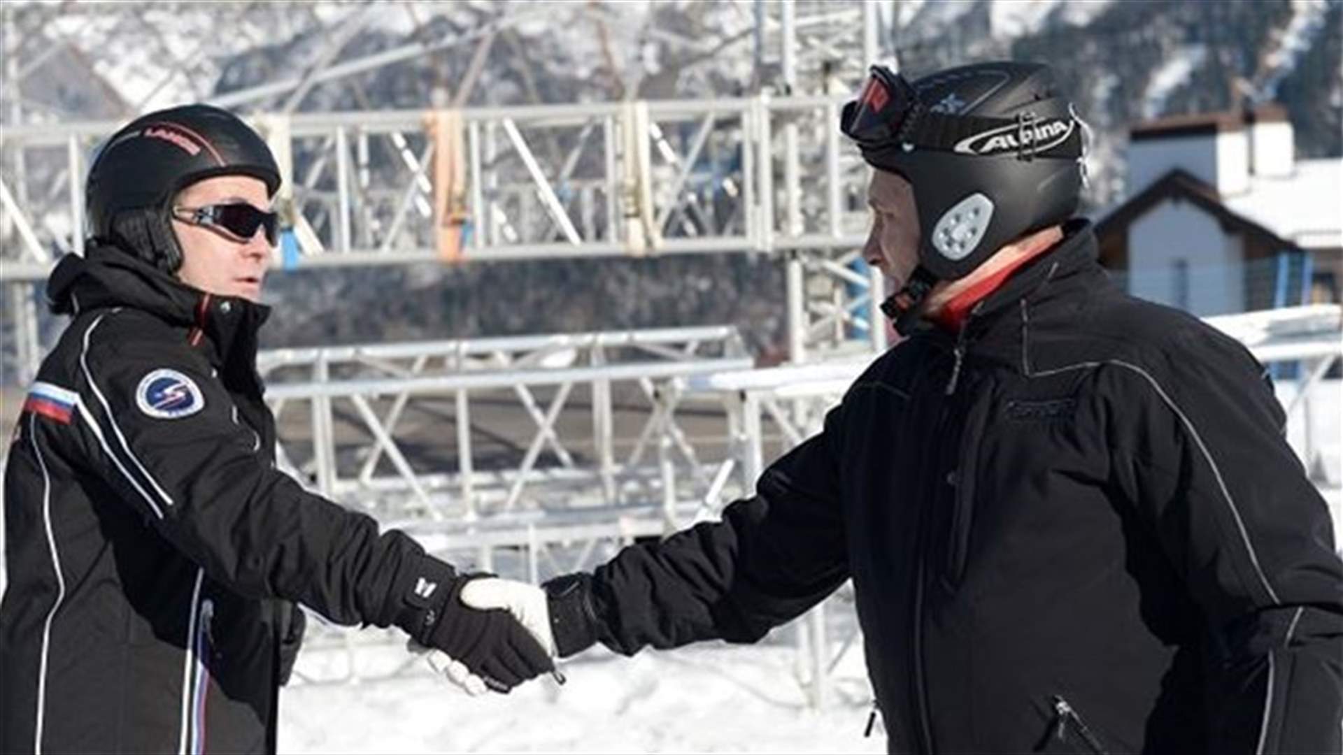 VIDEO: Putin challenge Sochi mountains prior to Winter Games