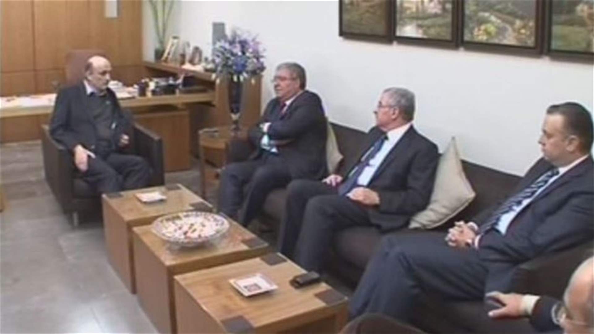 March 14 alliance figures meet in LF headquarters in Maarab