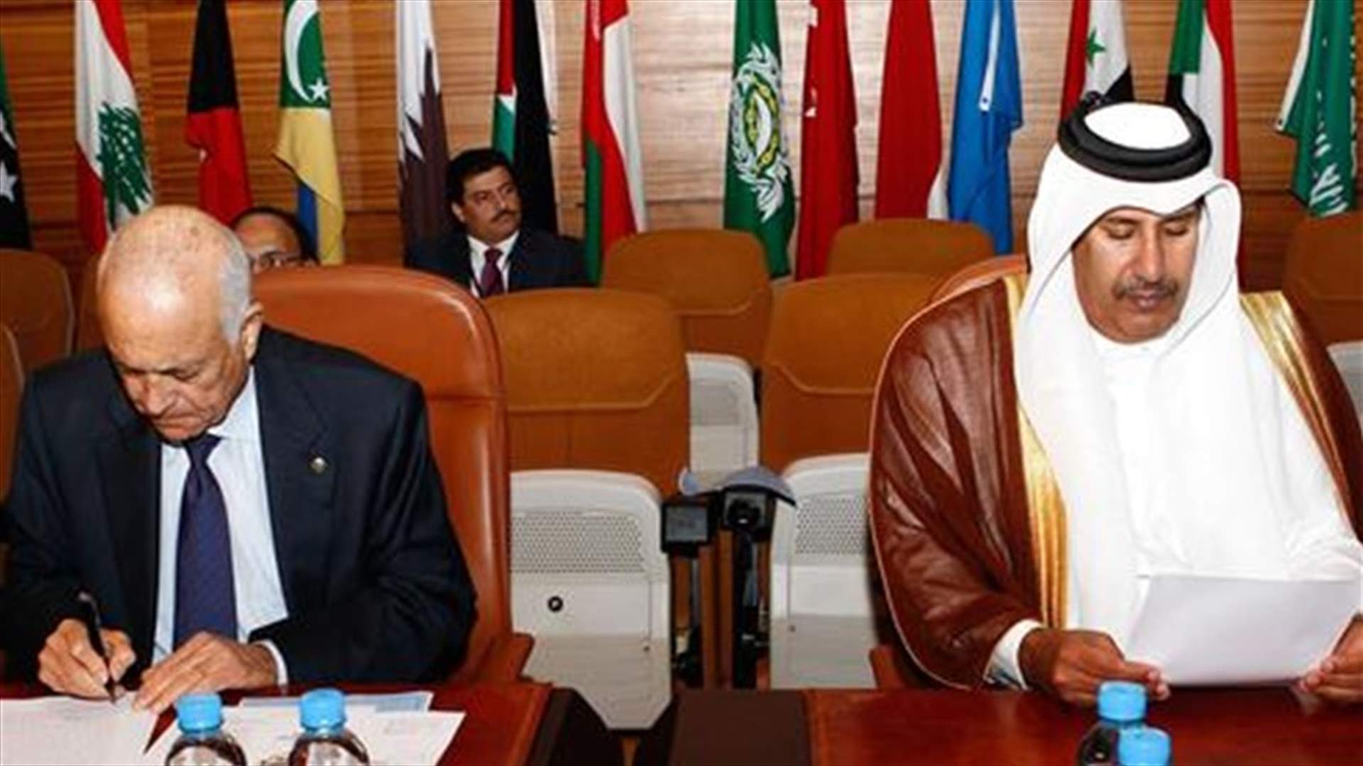 Arabs may ask Security Council to adopt Syria plan 