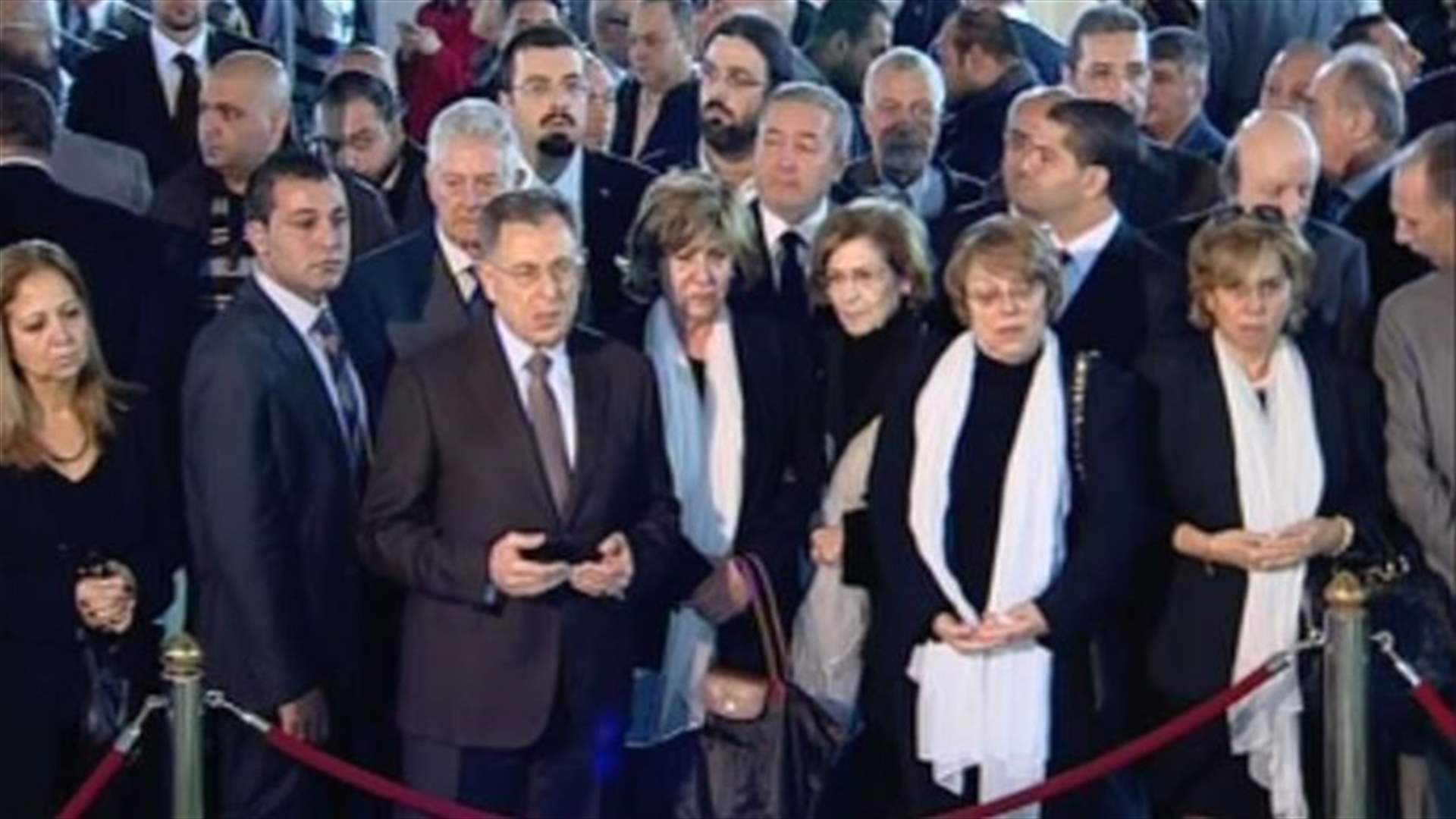 قوى 14 اذار احيت ذكرى اسبوع الشهيد شطح