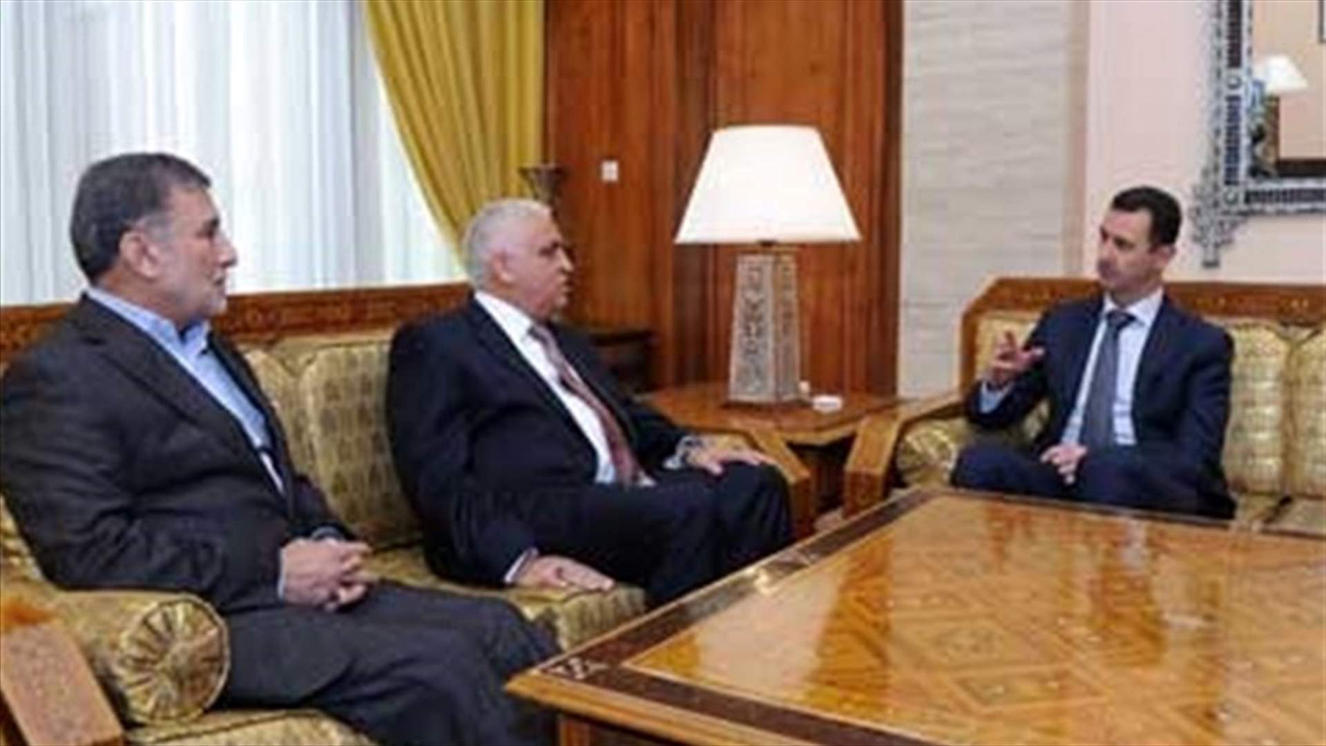 Assad to Iraqi delegation: world should know what is really going on 