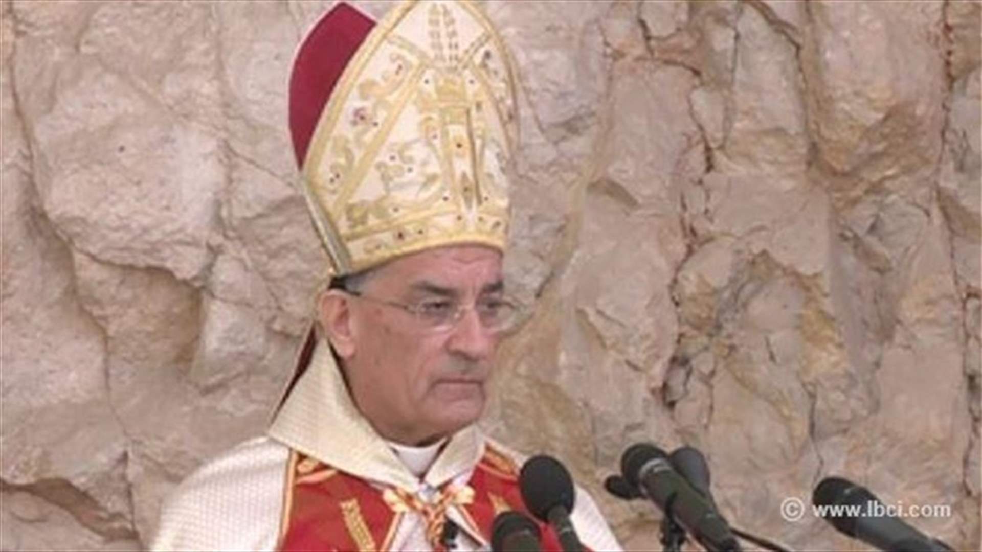 Patriarch Rai: Lebanese leaders should hold dialogue to stop violence 