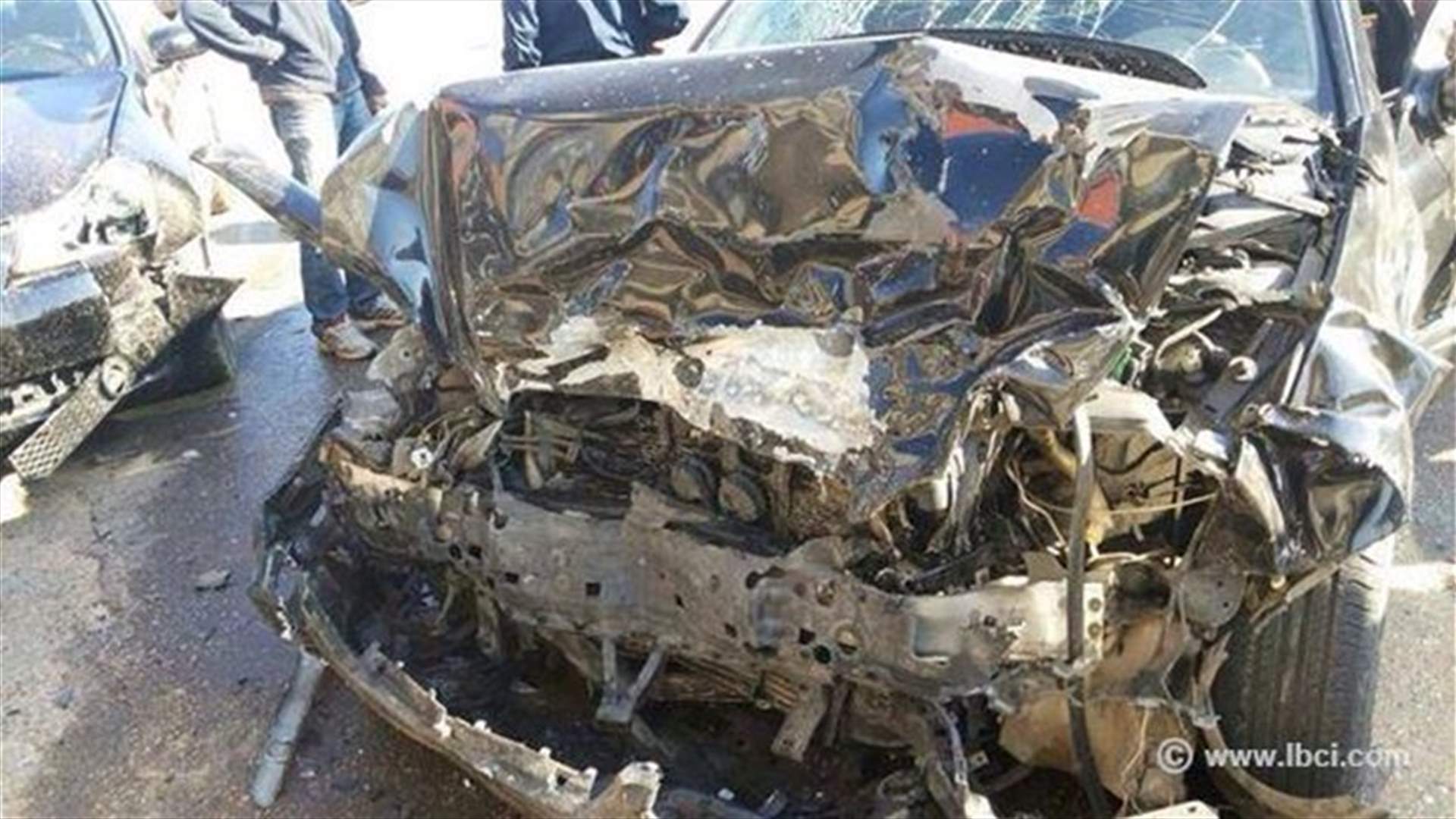 جرحى بحادث مروع على اوتوستراد ضهر العين الكورة