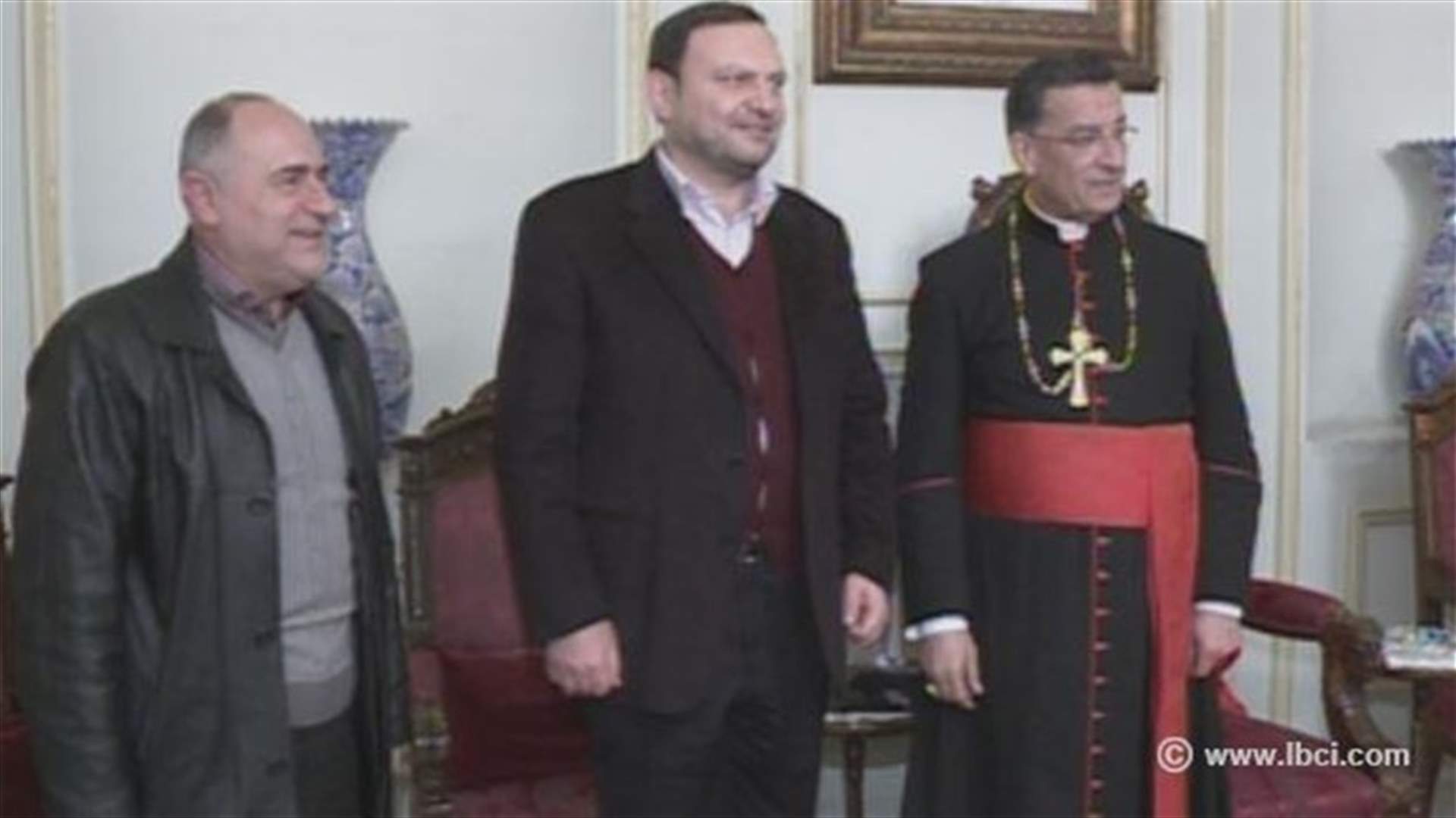 Hezbollah delegation visits Patriarch Rai 