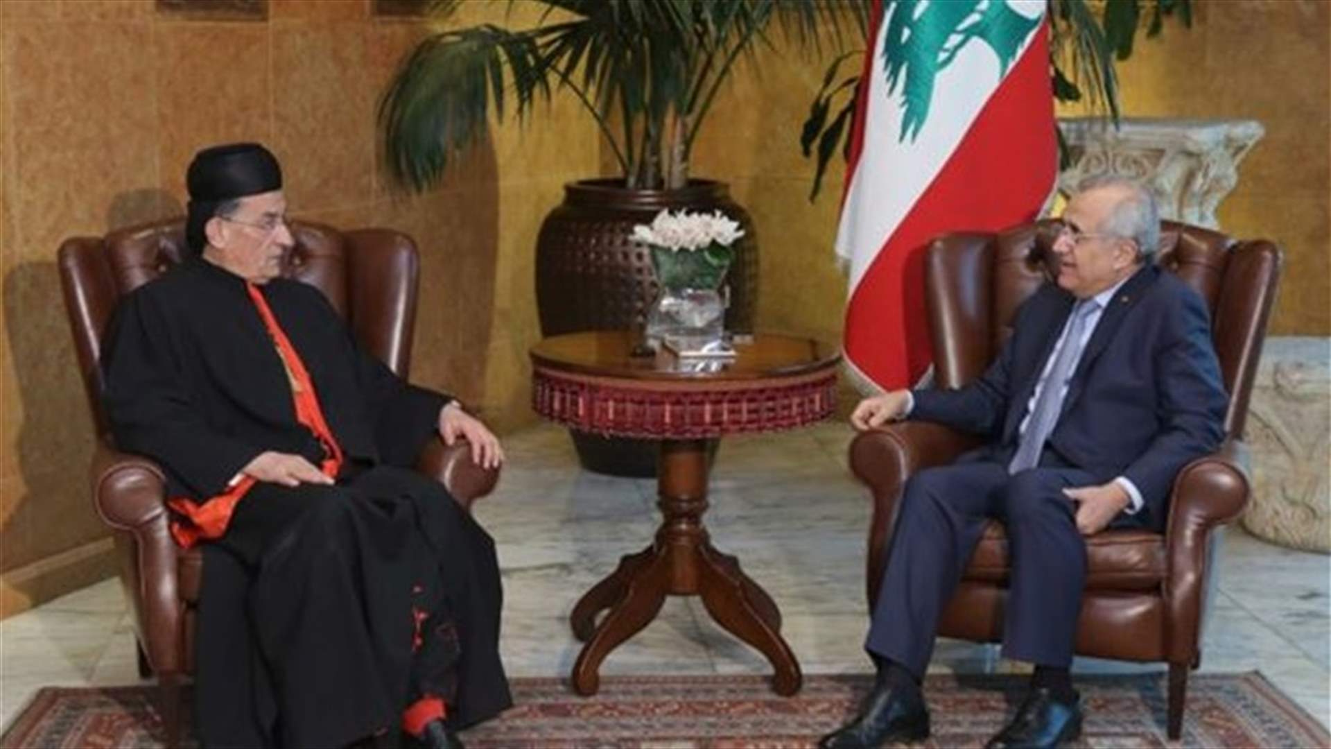 سليمان بحث والراعي شؤونا وملفات وطنية