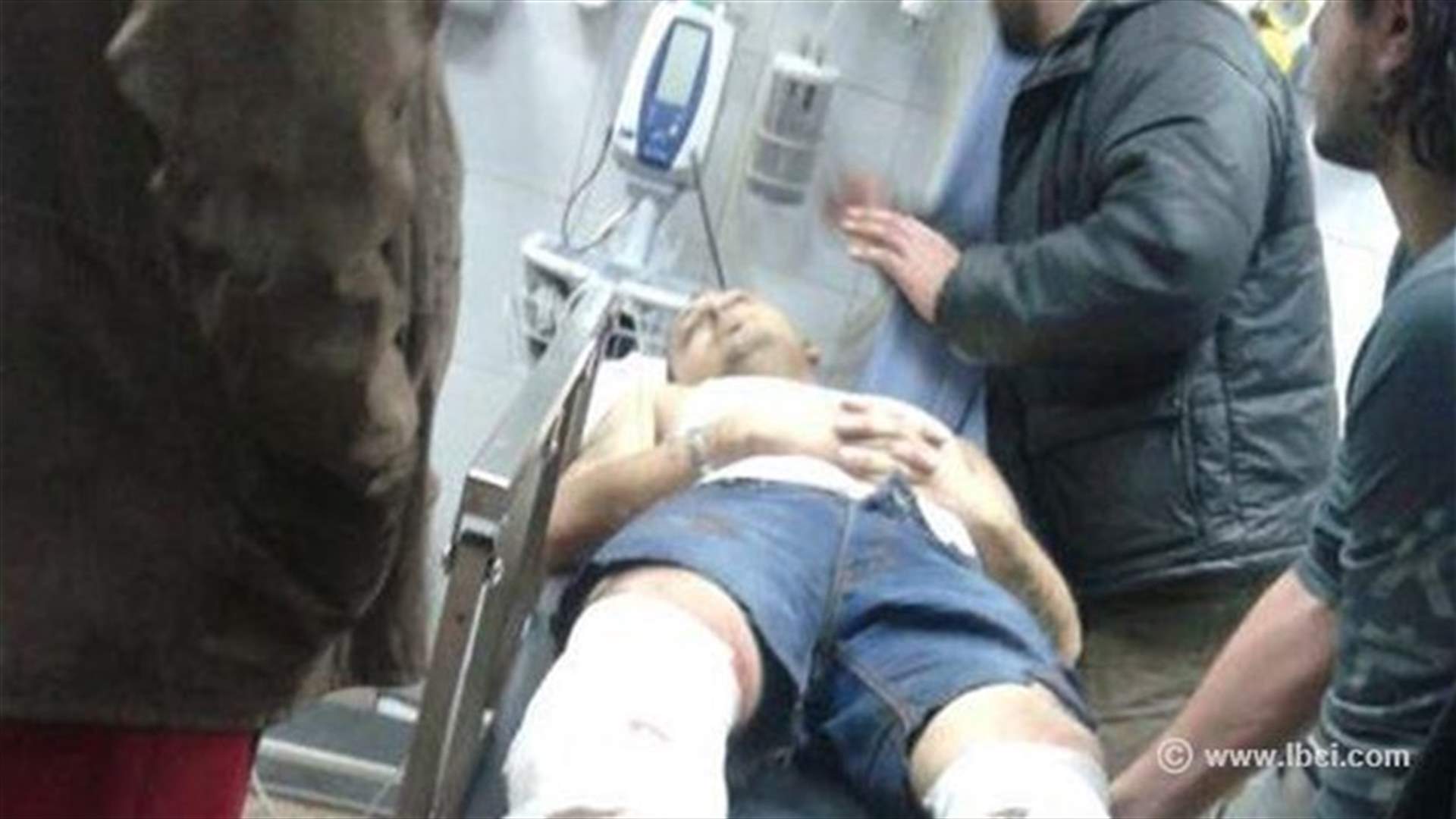 جريح باشكال فردي في طرابلس 