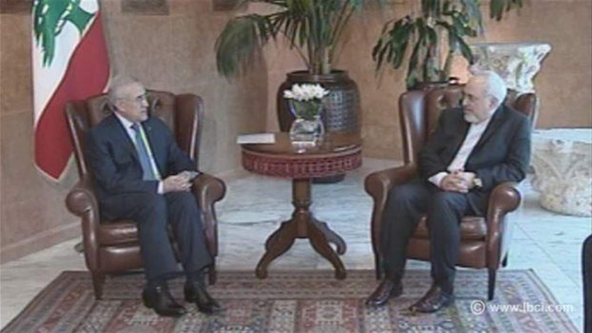 REPORT: Iran's Zarif meets Lebanese officials, discusses latest local developments 