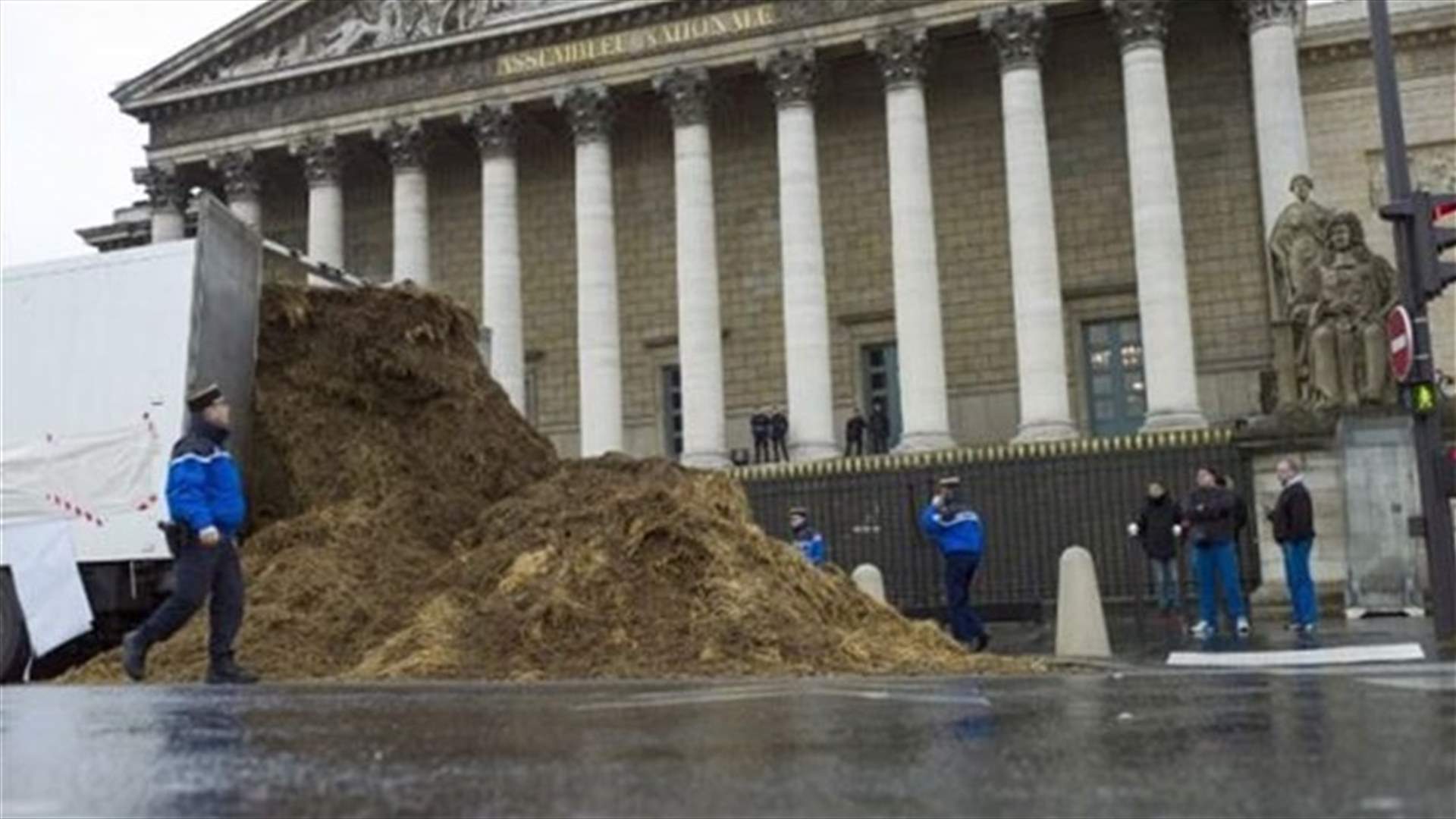 Critic of France's Hollande says it with dung