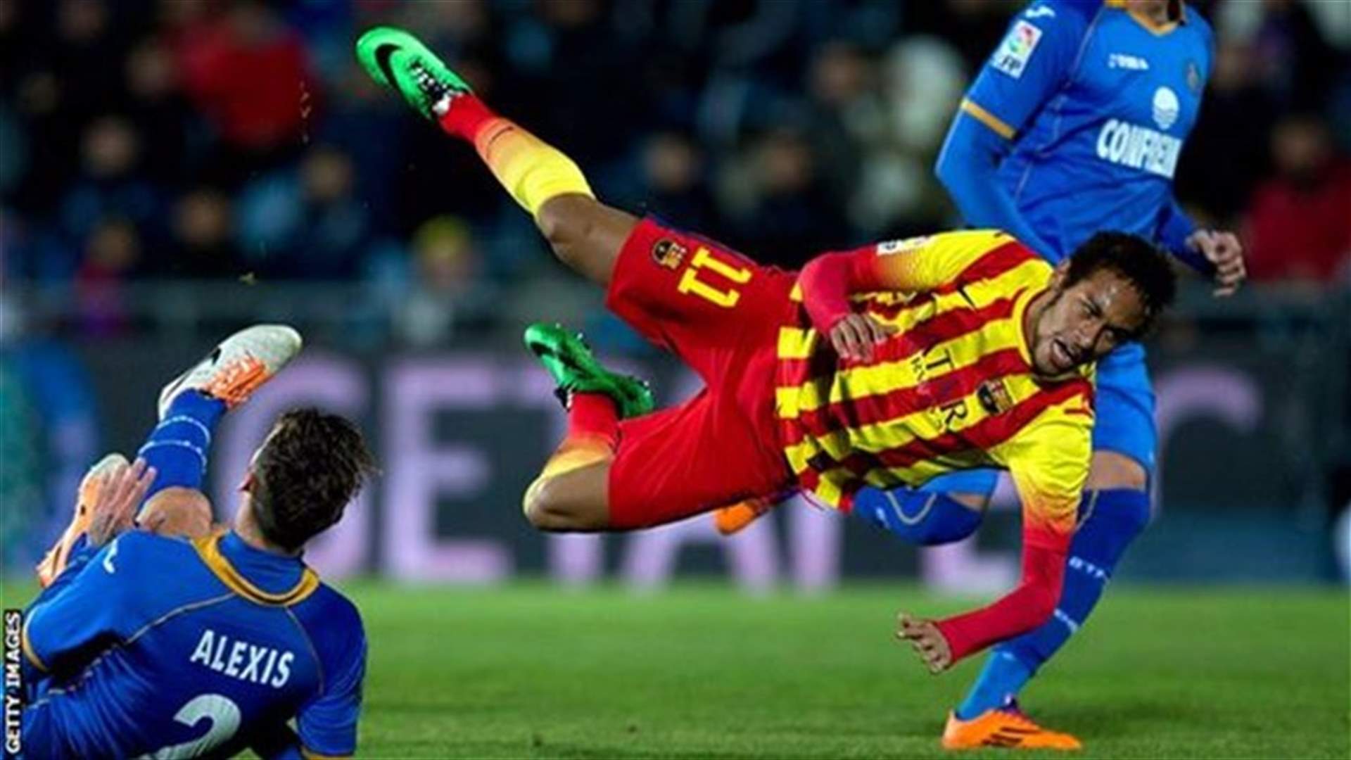 اصابة نيمار تبعده عن الملاعب مجدداً !