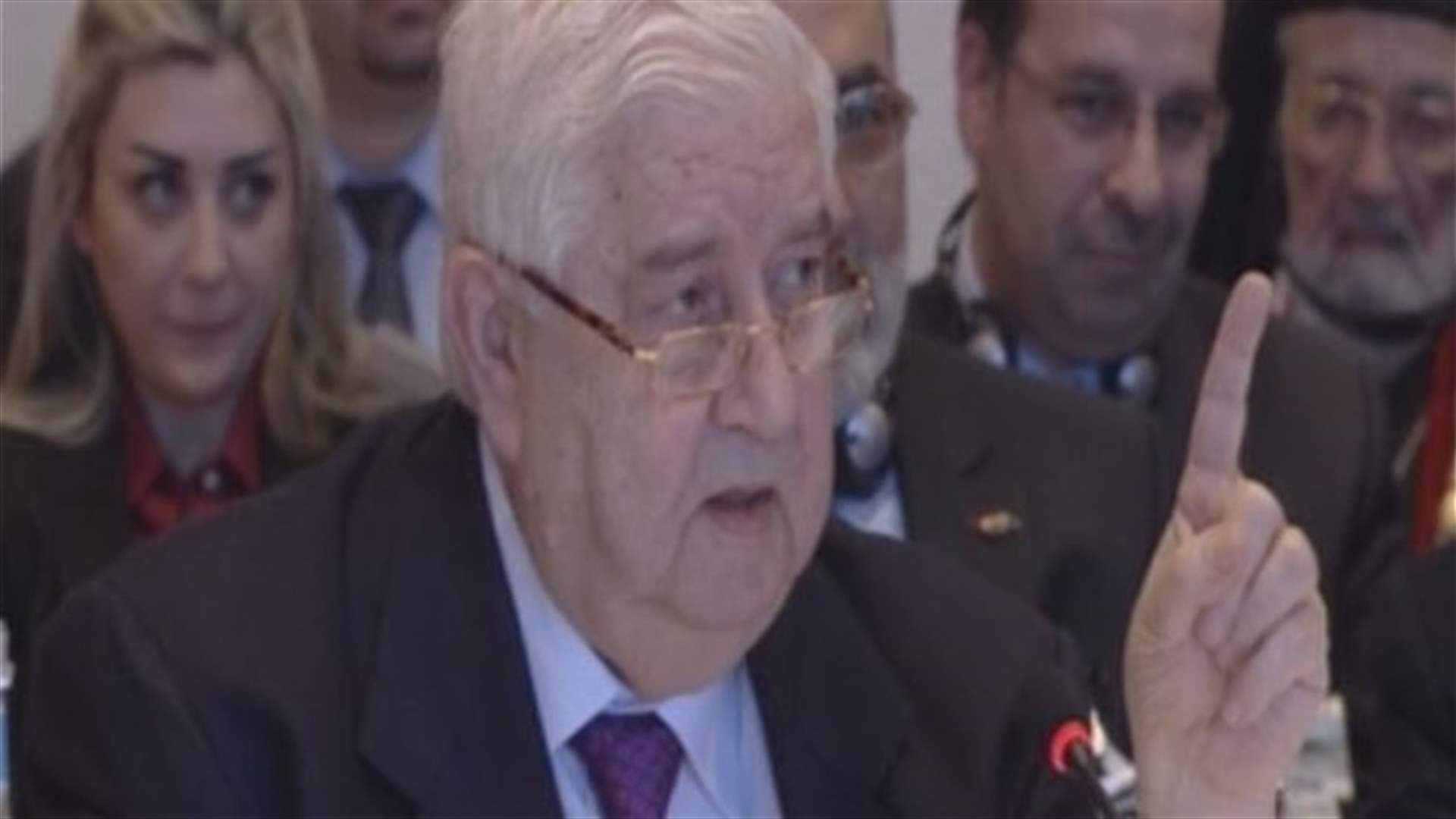 جنيف 2 يشهد جدالا بين بان والمعلم على خلفية وقت الخطاب