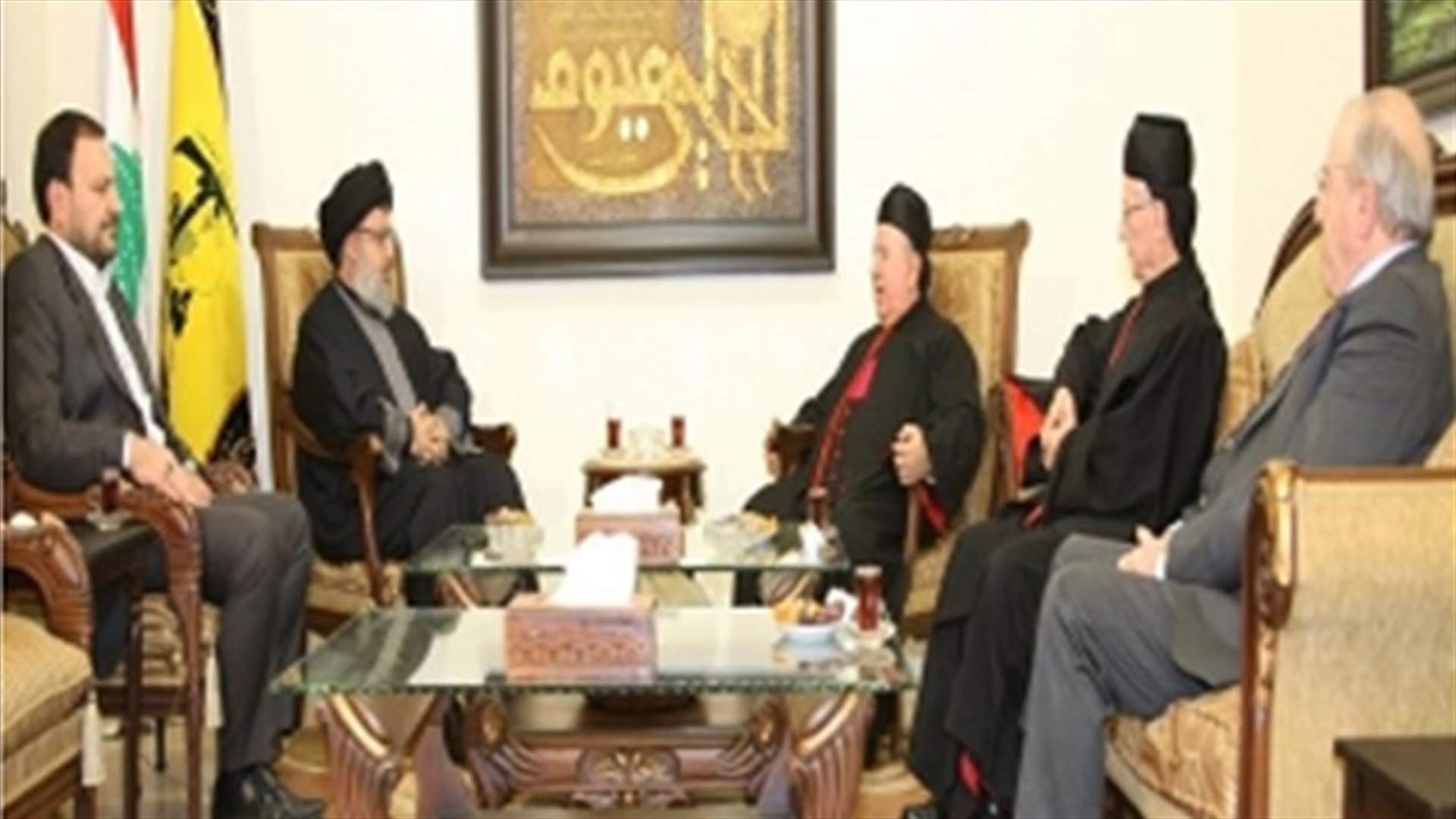 Sayyed Nasrallah meets Maronite Patriarchate delegation 