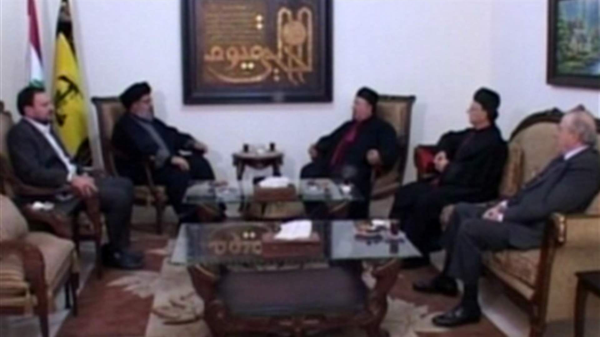 وفد من البطريركية المارونية يزور السيد نصرالله