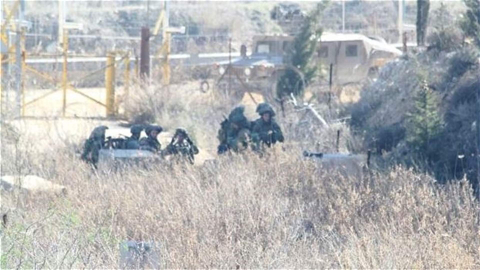 جرح جندي اسرائيلي قرب السياج الشائك في العديسة