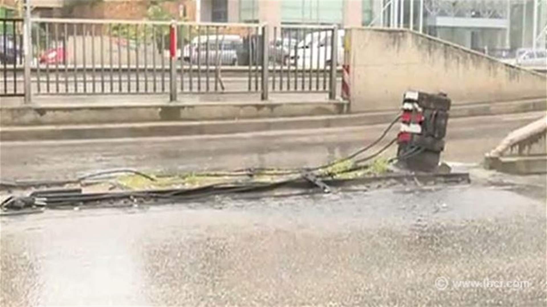 إرتفاع نسبة الحوادث عند نهاية جسر الأشرفية وفرن الشباك