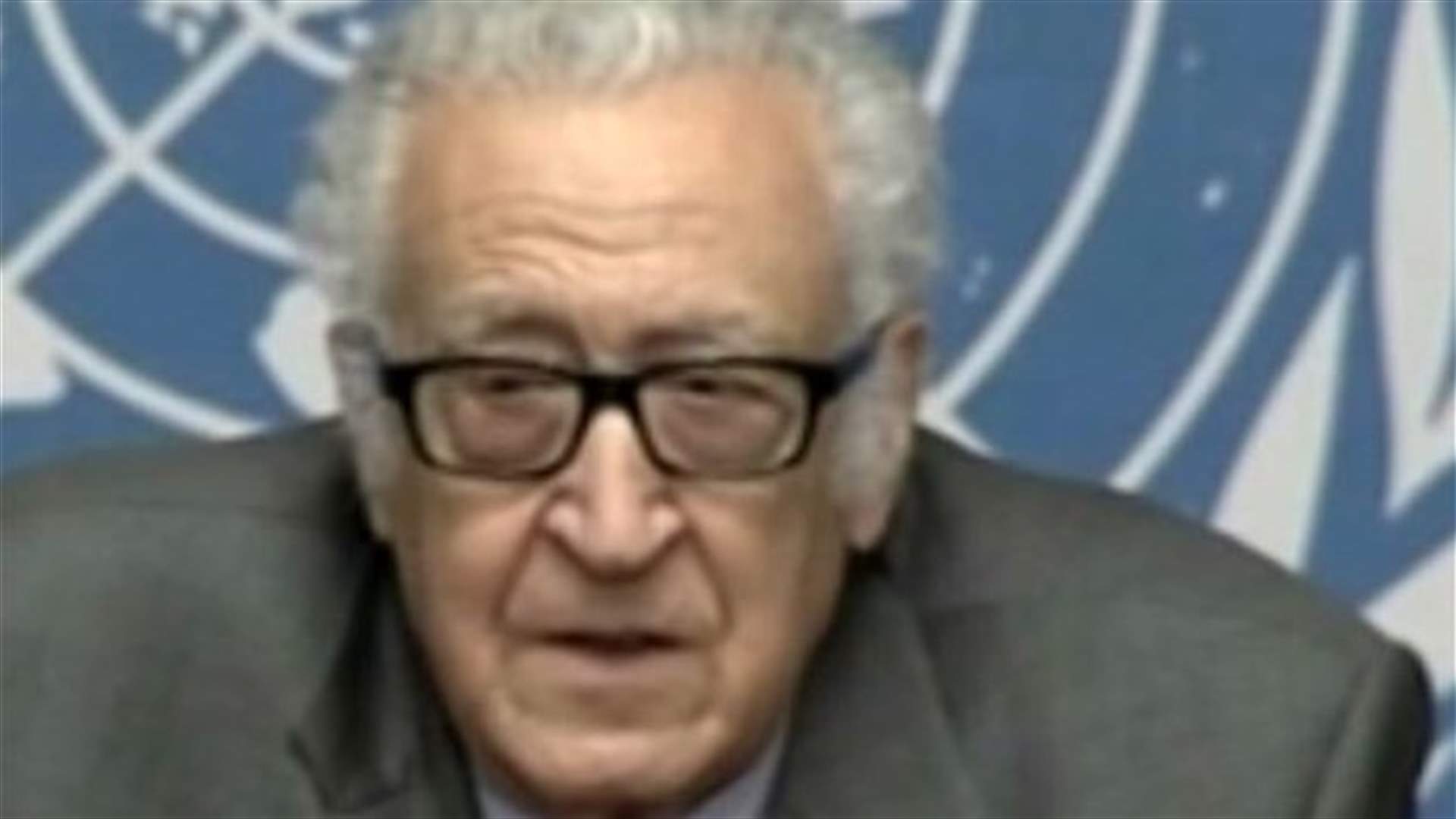 REPORT: Brahimi says no substantive progress at Syria talks