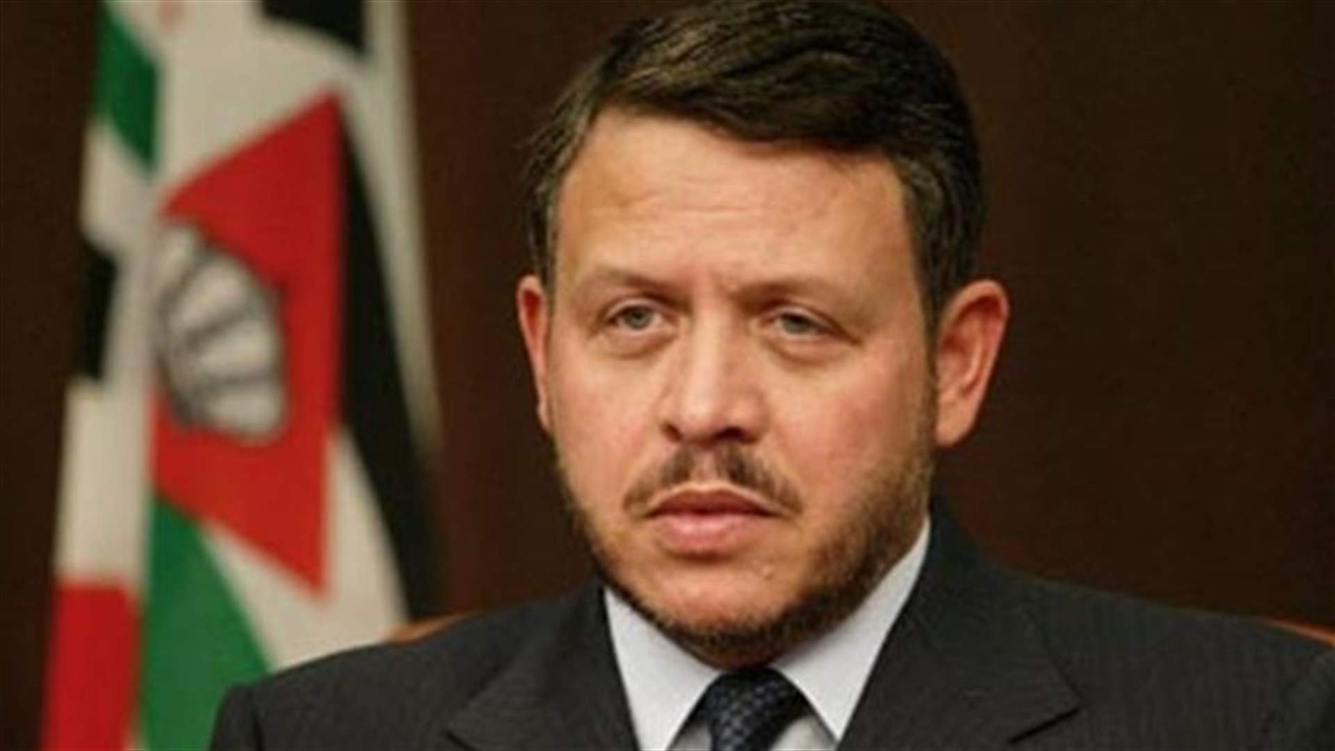 عملية السلام والازمة السورية بين العاهل الاردني وبيرنز