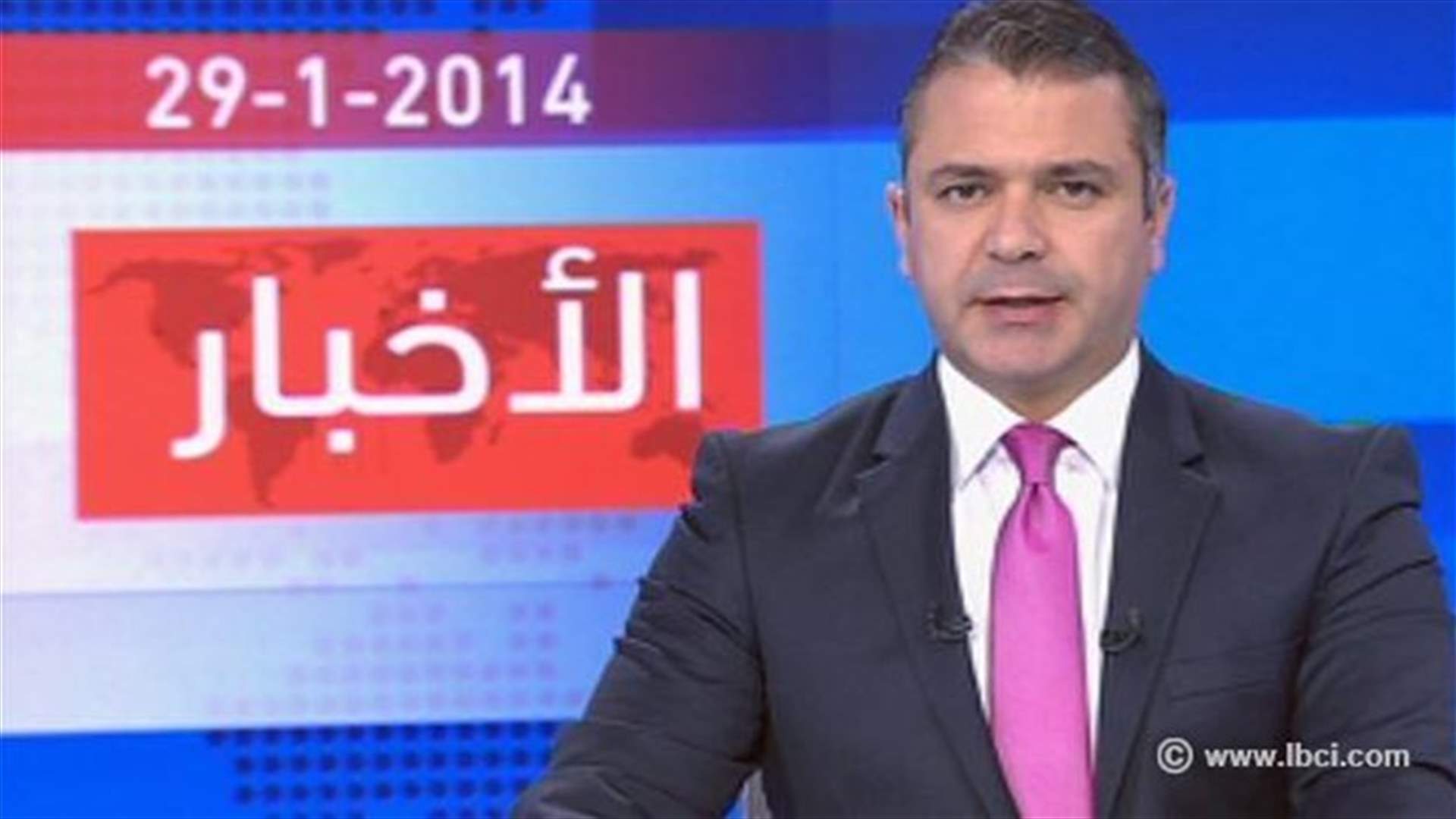 Introduction to the evening news 29-01-2014