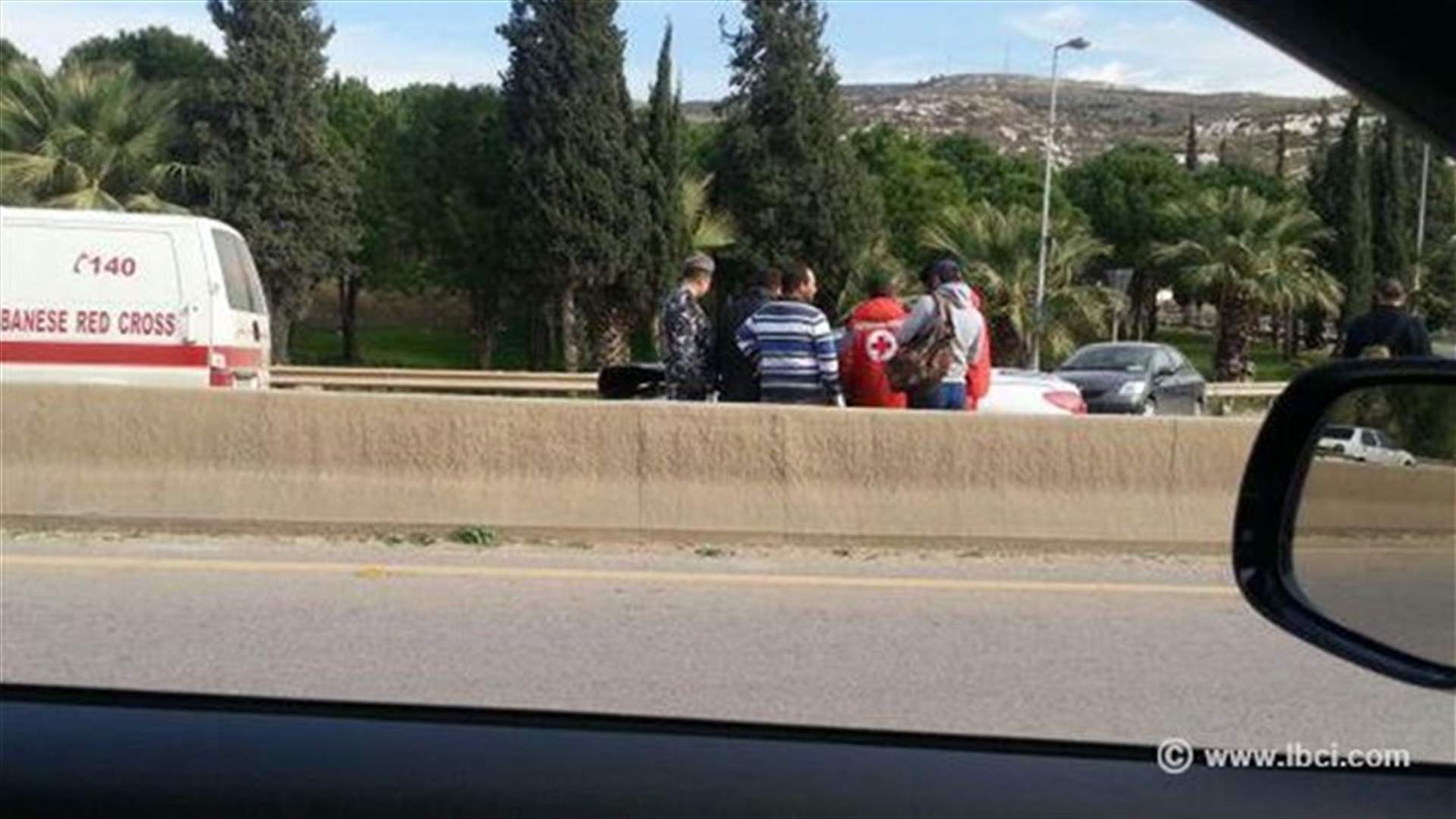 Motor accident on Chekka-Tripoli highway causes severe traffic jam