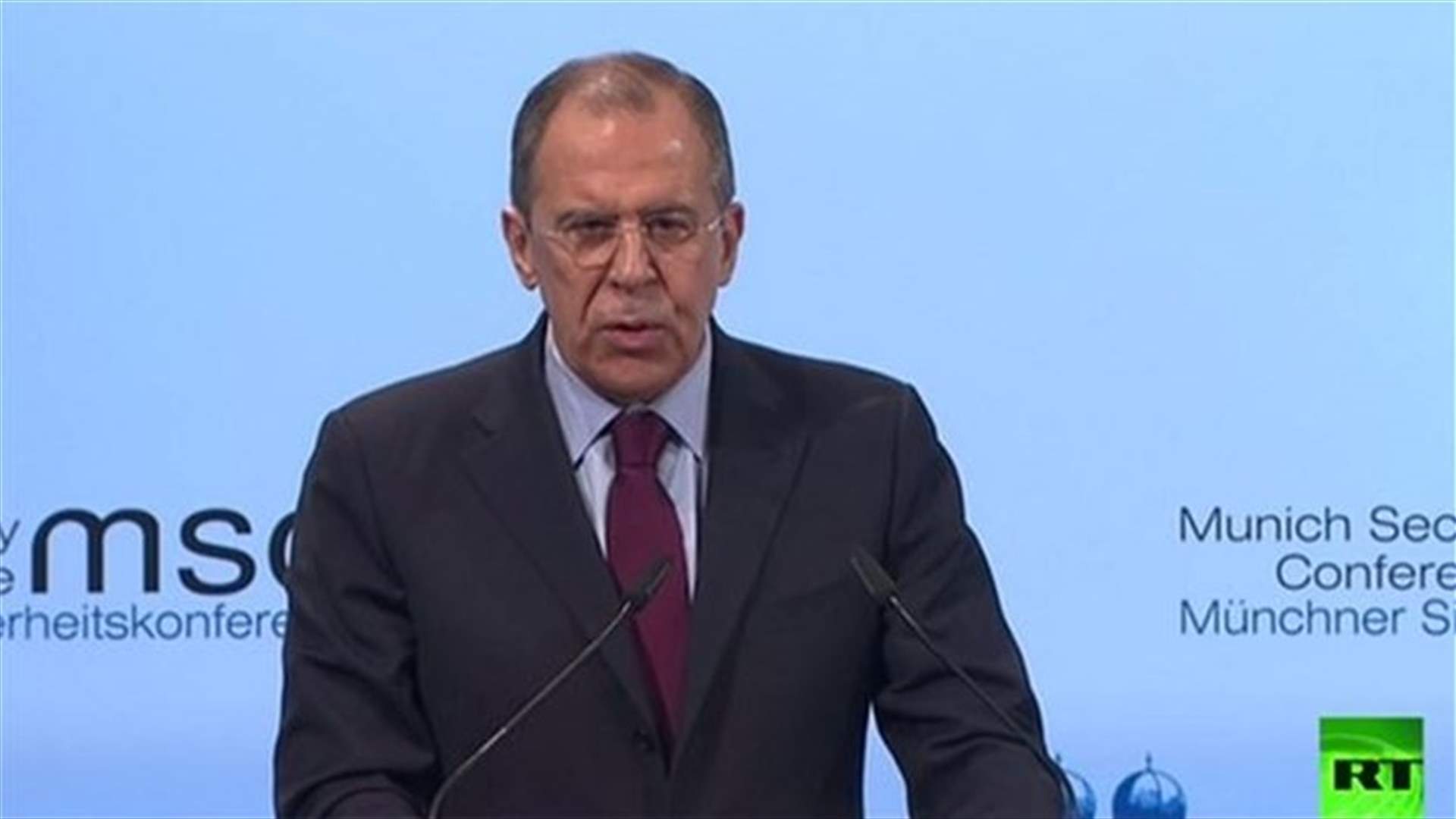 Lavrov says humanitarian situation in Syria "outrageous"