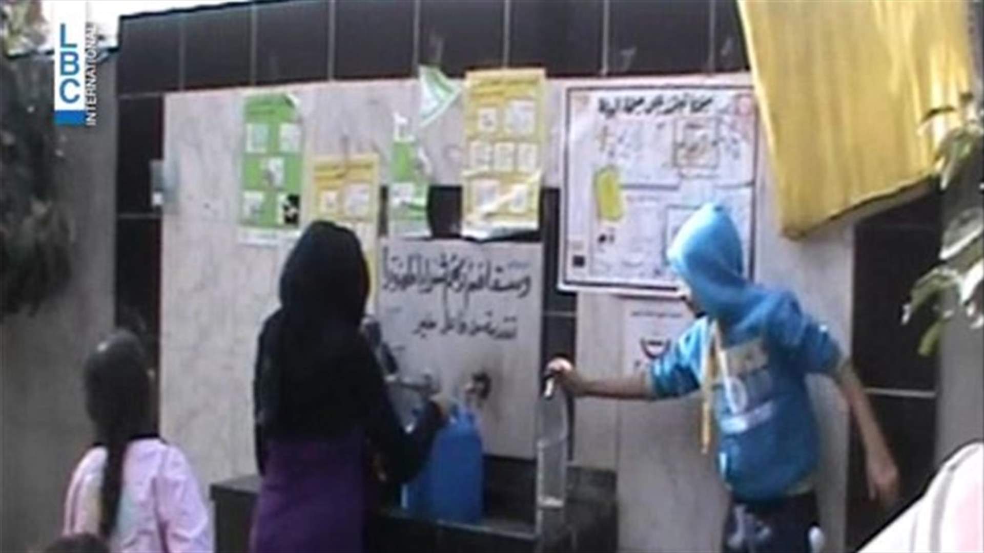 عائلات نازحة الى عين الحلوة تنتقل الى مركز سكني مجهز