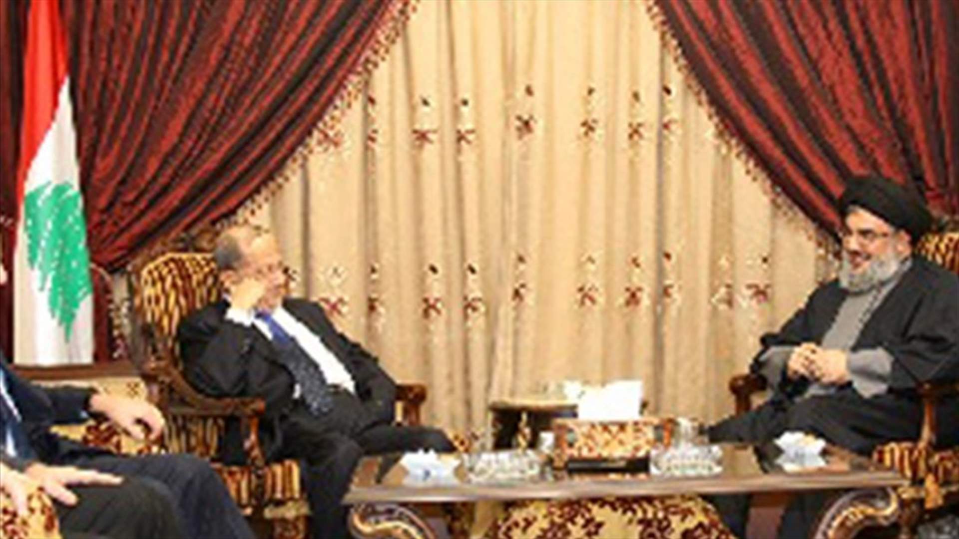 Nasrallah, Aoun meet, confirm importance of full coordination 