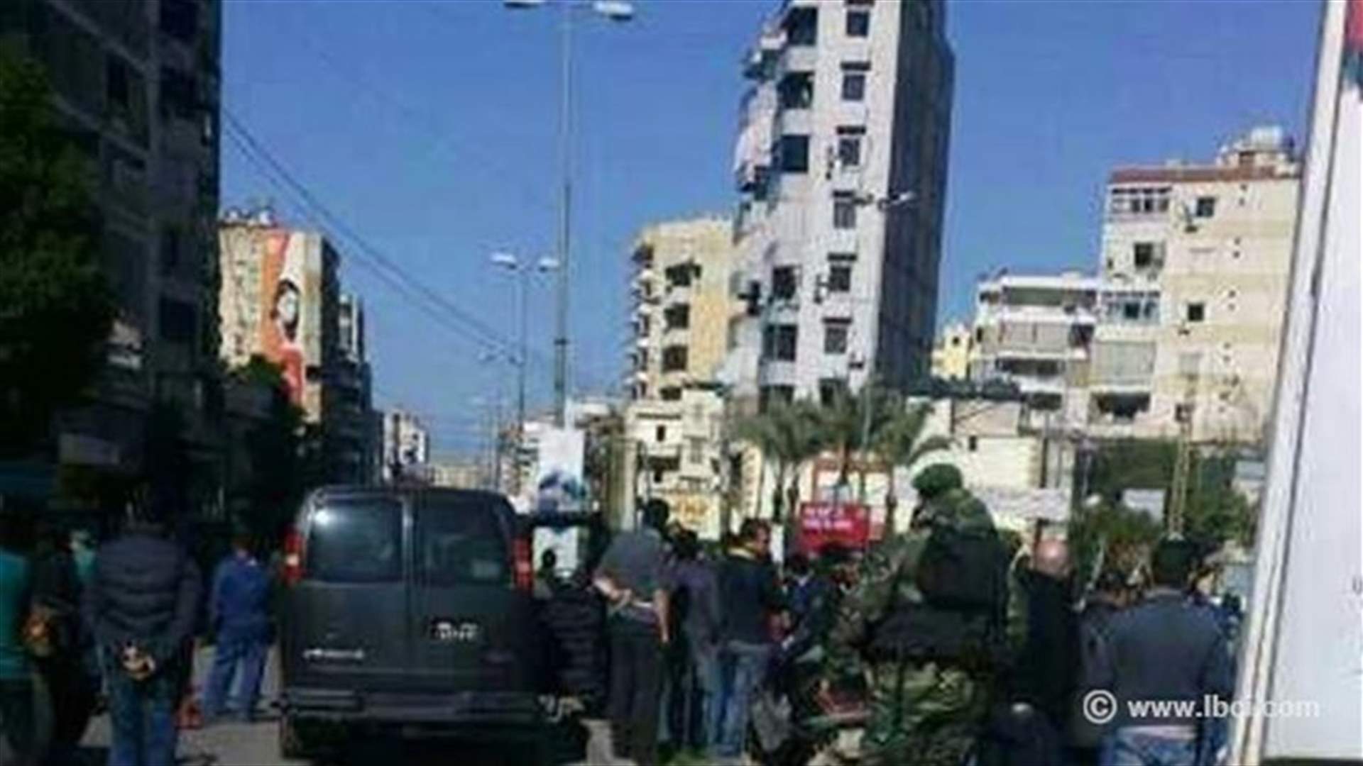 الاشتباه بسيارة في منطقة الكفاءات بالضاحية الجنوبية