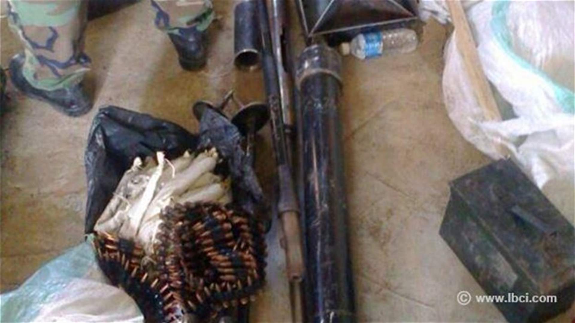 REPORT: Lebanese Army raids weapons cache in Akkar
