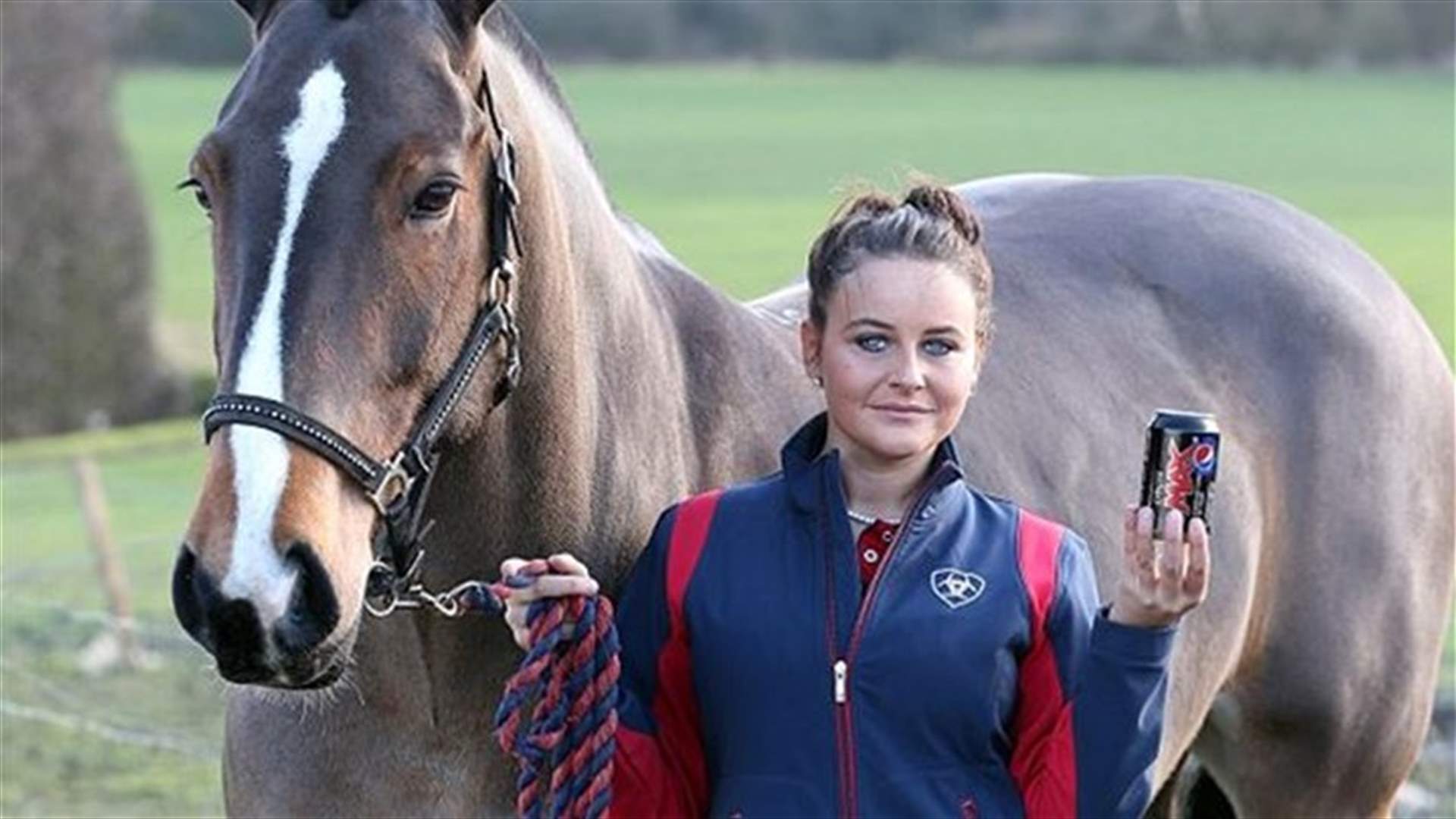 Woman rides horse into supermarket as part of NekNominate prank