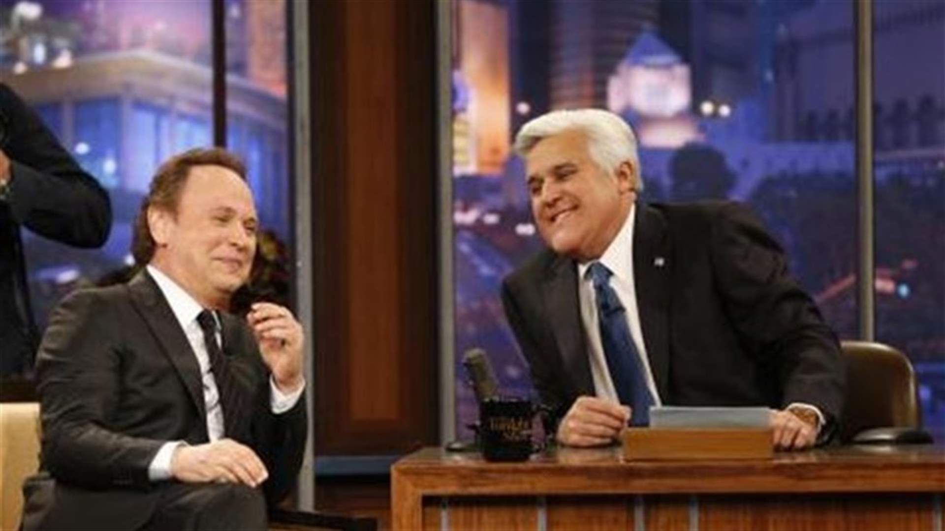 Emotional Jay Leno bids star-studded farewell to 'Tonight Show'