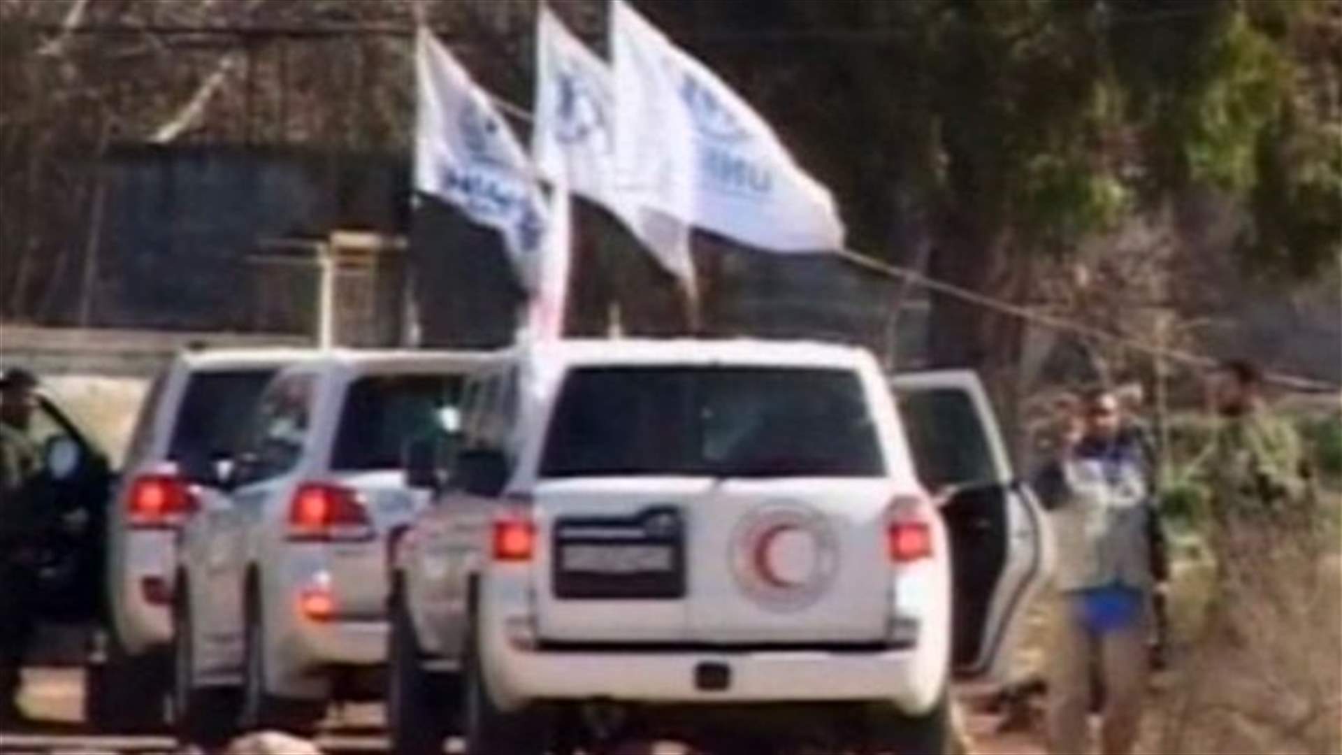 REPORT: Syria says 500 civilians evacuated from central Homs