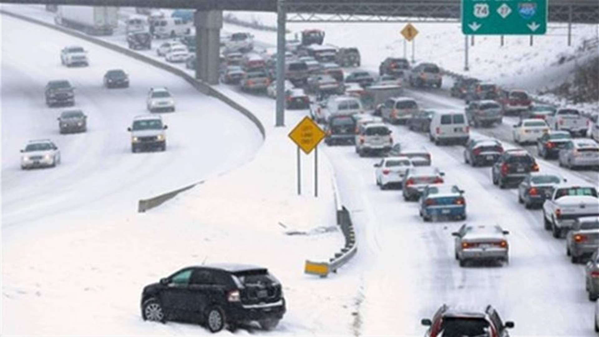 Another ice storm causes havoc across US South