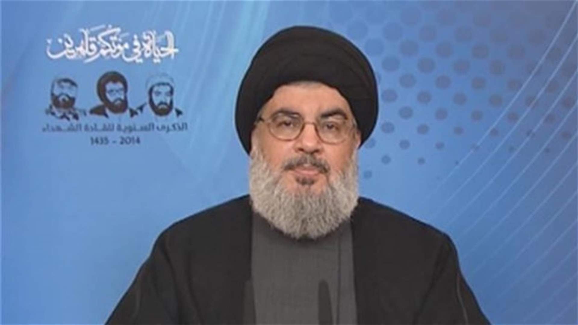 Nasrallah: As long as the suspect confesses his crimes, no one can release him no matter who is justice minister